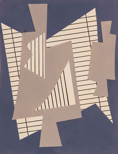 Composizione, serigrafia a colori