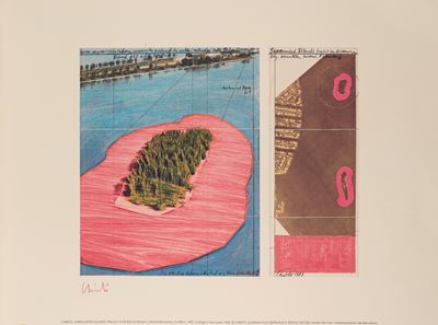Surrounded Islands Project for Biscayne Bay, cromolitografia a colori, 2003