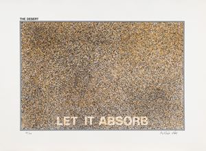 The desert (let it absorb)