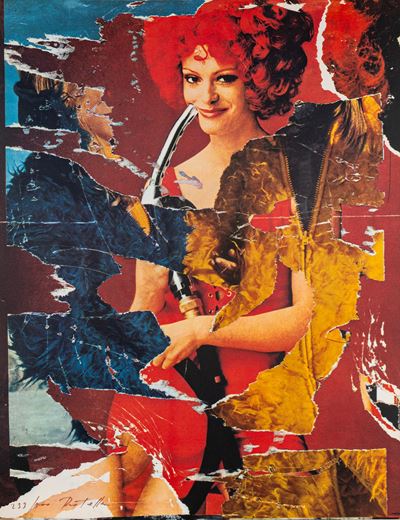 La benzinara, litografia a colori, es. 233/500