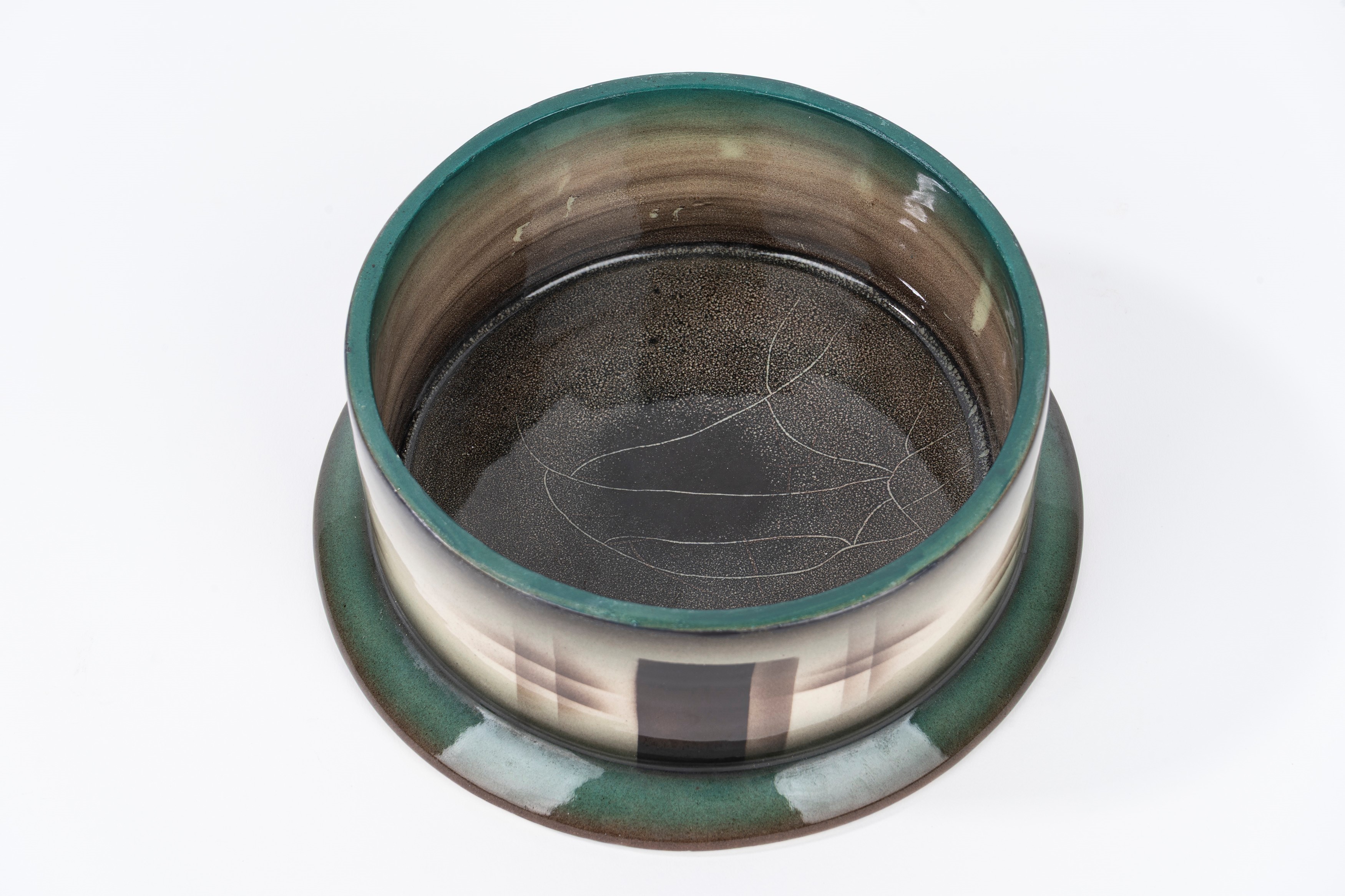 Contenitore in Ceramica a Forma di Capanna Abissina, Faci Civita Castellana, Anni '30 del XX Seco...