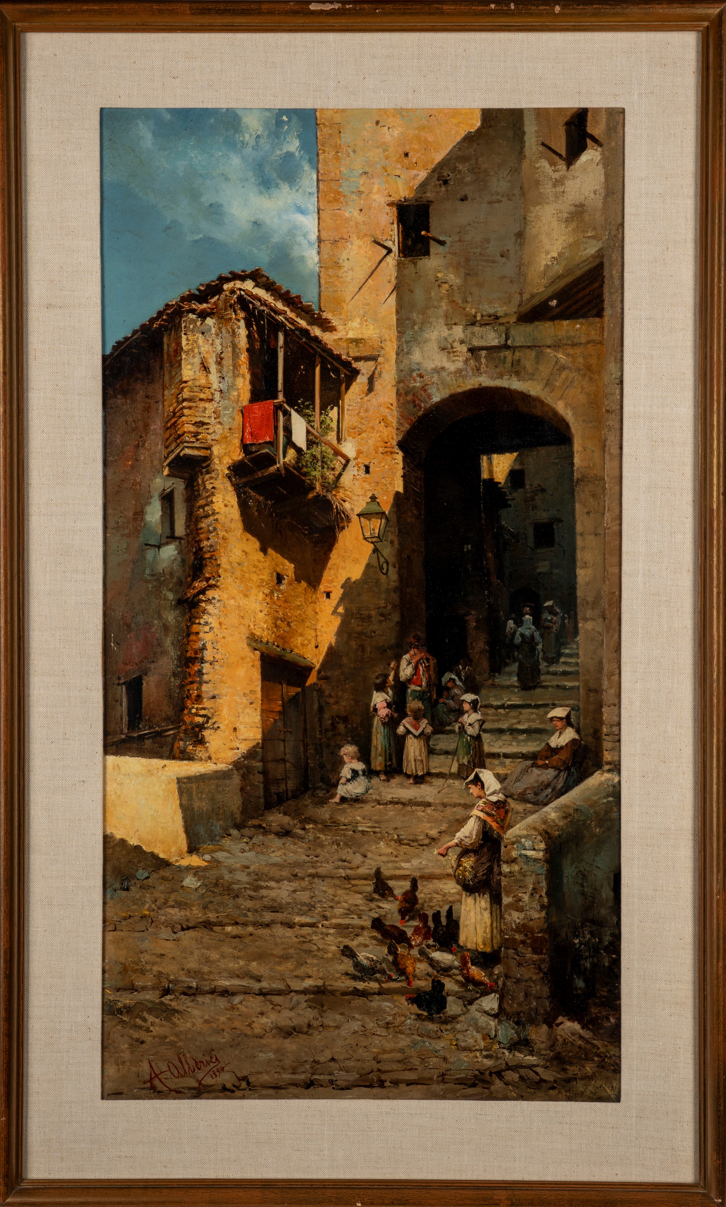 Augusto Alberici - Vita di Paese