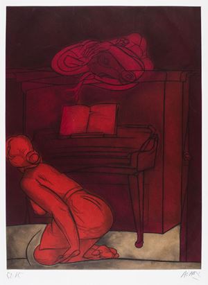 Biedermeierzimmer - Pianoforte