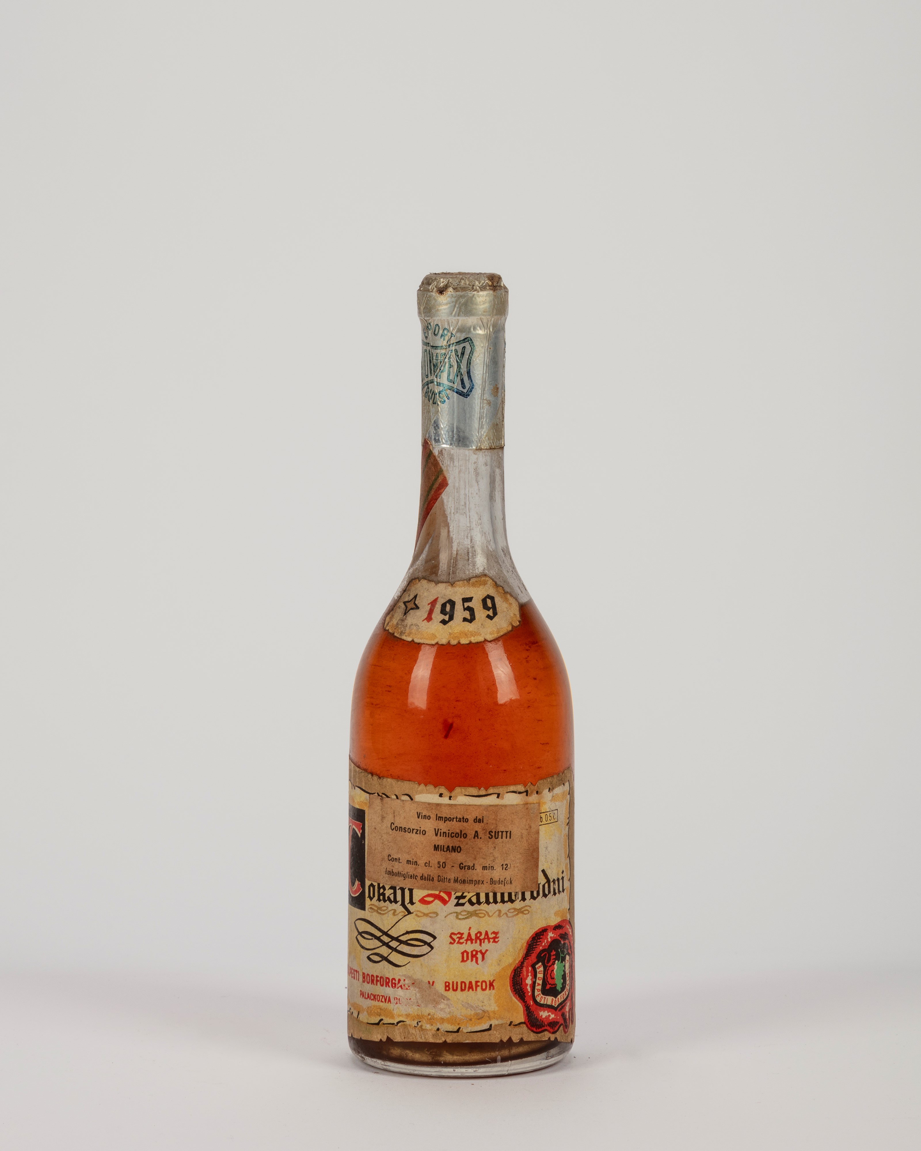 Ungheria - Tokaji Szamorodni, Budapesti Borforgalmi V. Budafok | Grappe ...