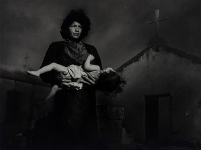 Tragedia - Stampa vintage alla gelatina ai sali d'argento