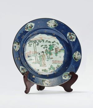 Large dish, China, Kangxi period(1661–1722)