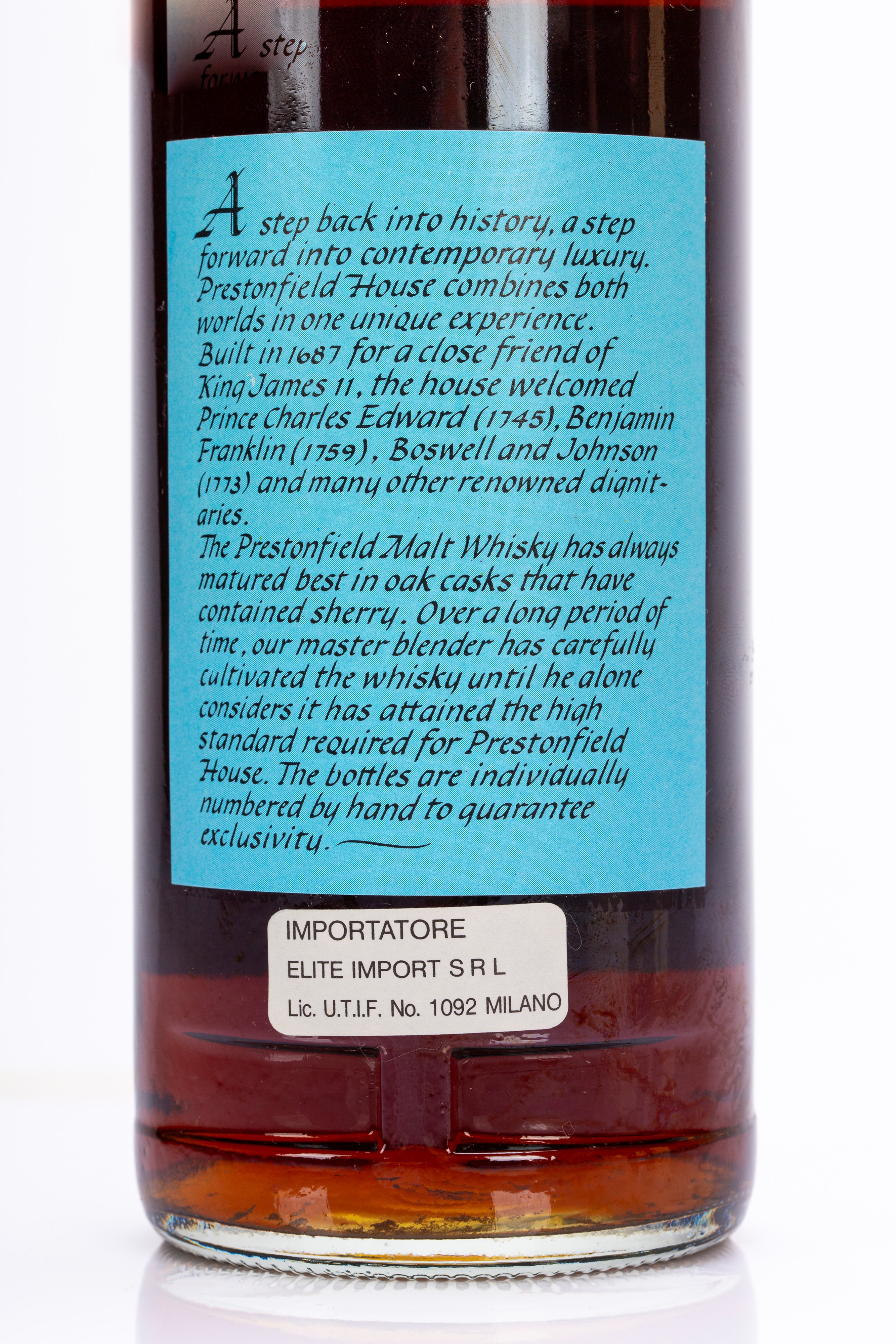 Prestonfield Highlander 18 Year Old