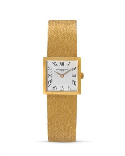 Orologio Vacheron Constantin, Cassa quadrata in oro 18k, anni '80