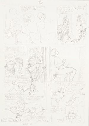 LEONE FROLLO 　MONA STREET ＆C Leone Frollo - Mona Street anni 90 | Comic Art: Masters of