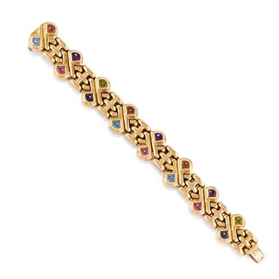 Bracciale con Pietre di Colore