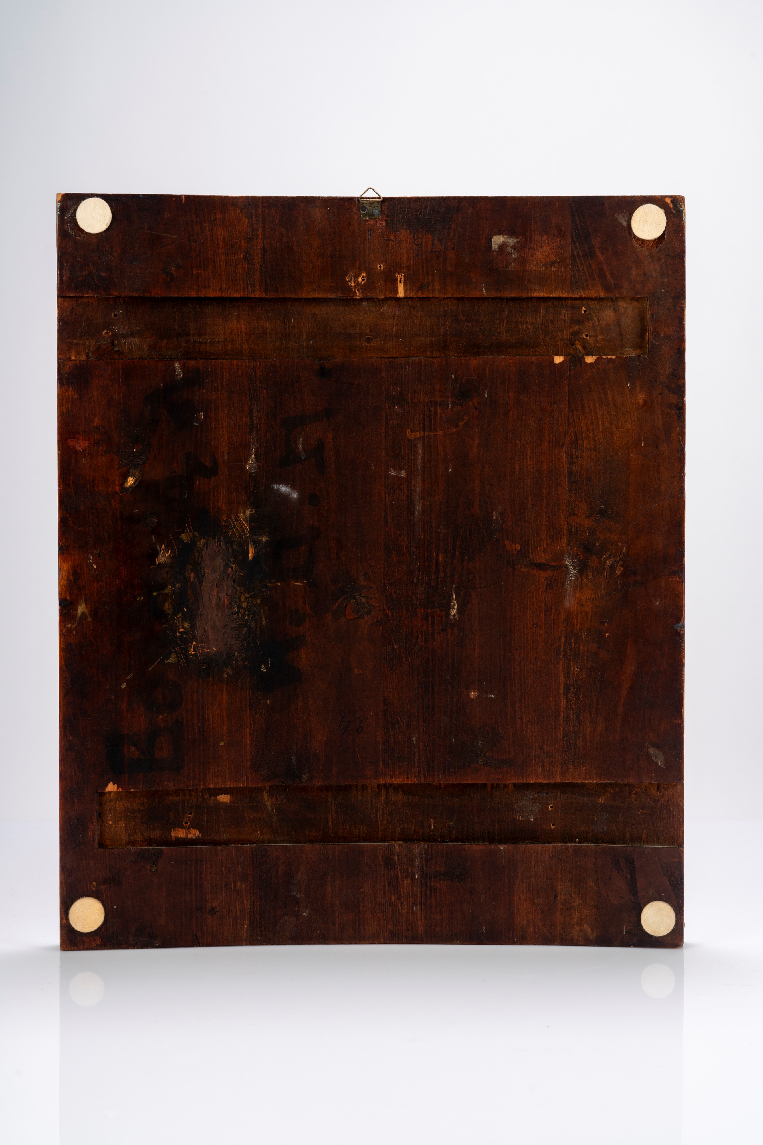 Icona su tavola raffigurante le Sedici Feste con ciclo della Passione. Russia, XIX secolo