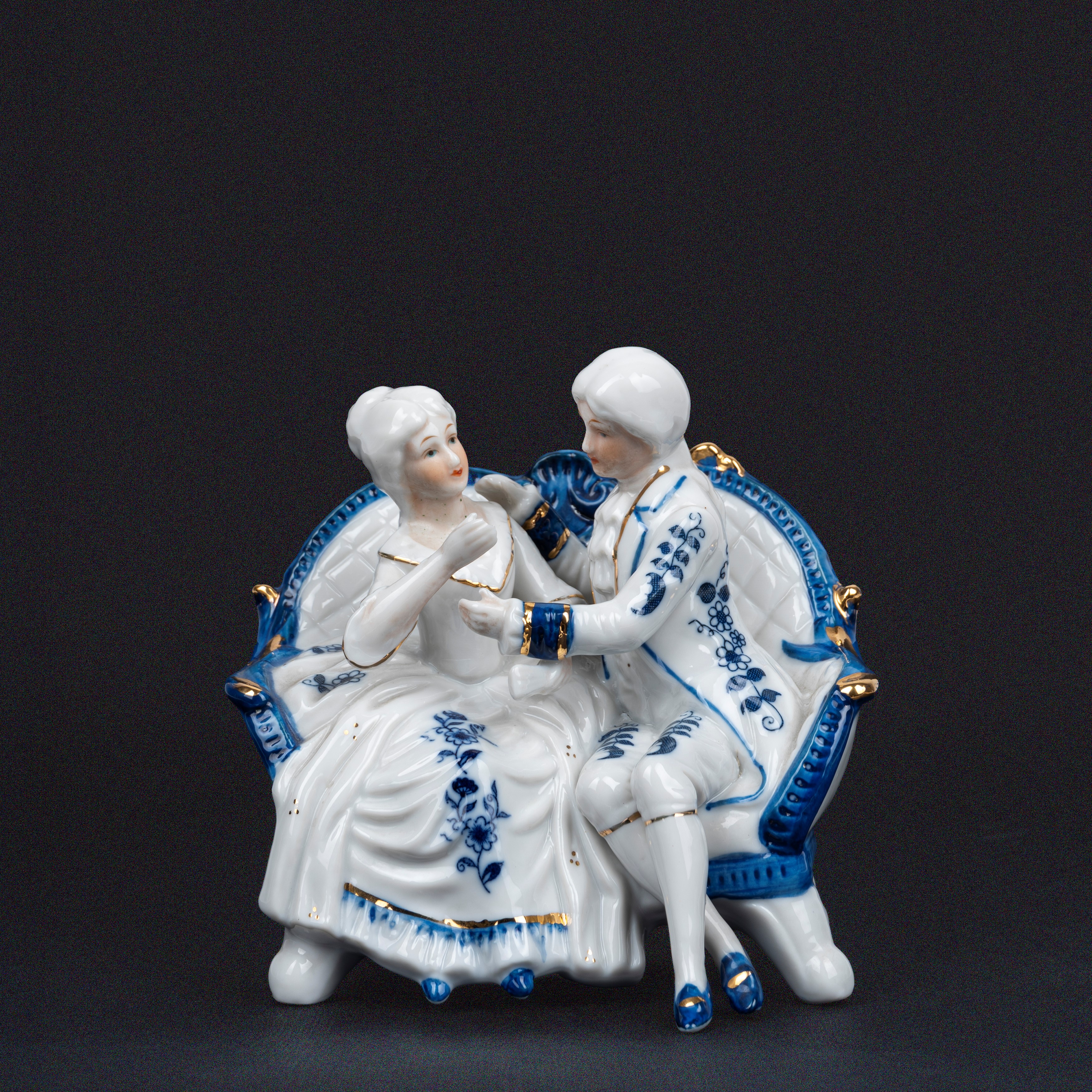 Sei Statuine in Ceramica Capodimonte