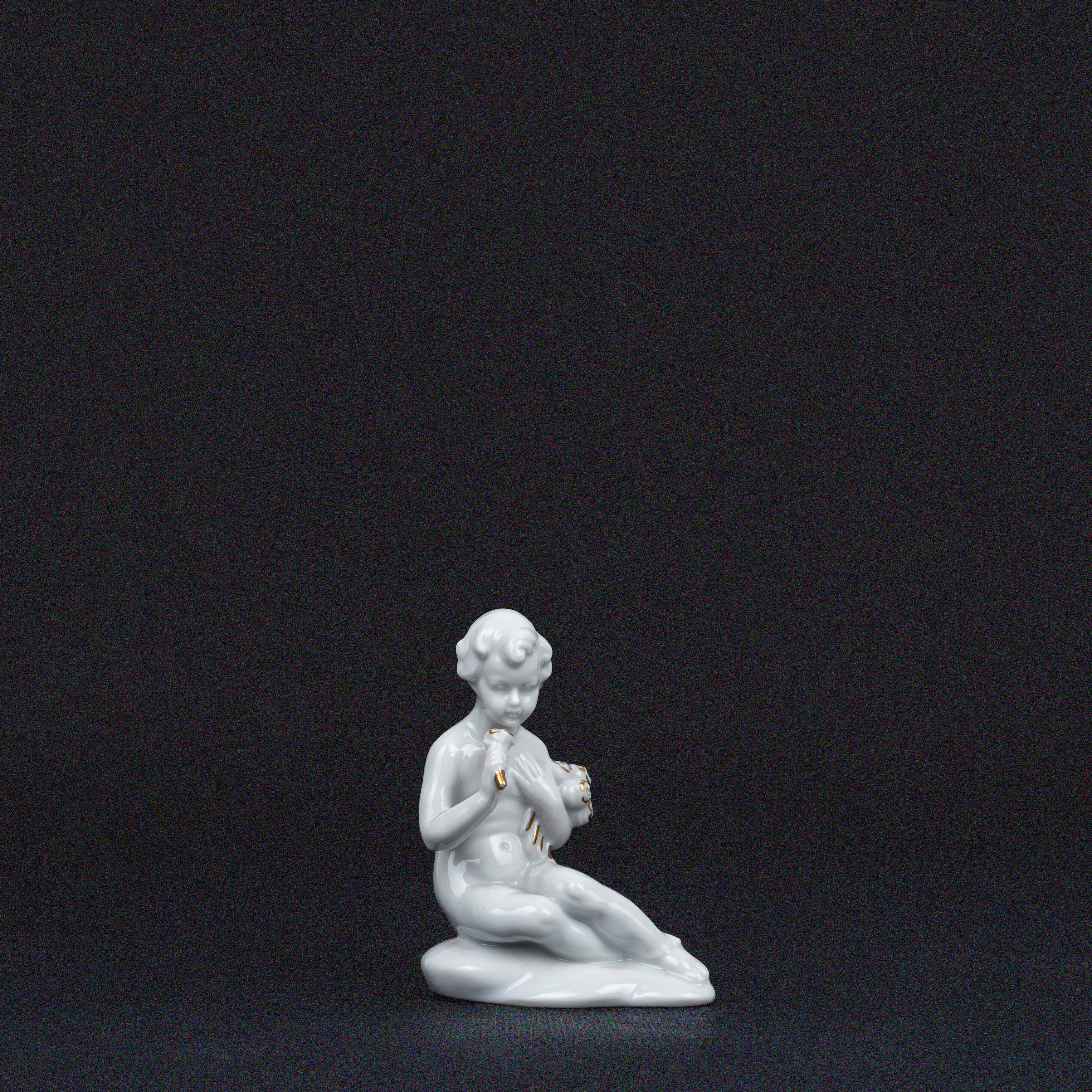 Sei Statuine in Ceramica Capodimonte