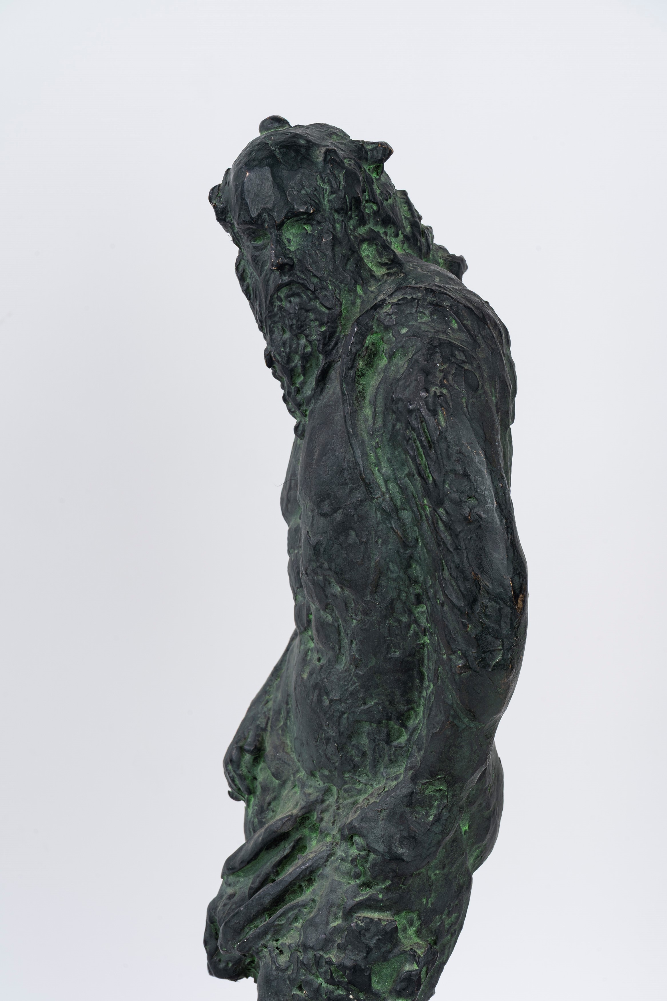 Scultura in Bronzo Raffigurante Figura Maschile, Secolo XX