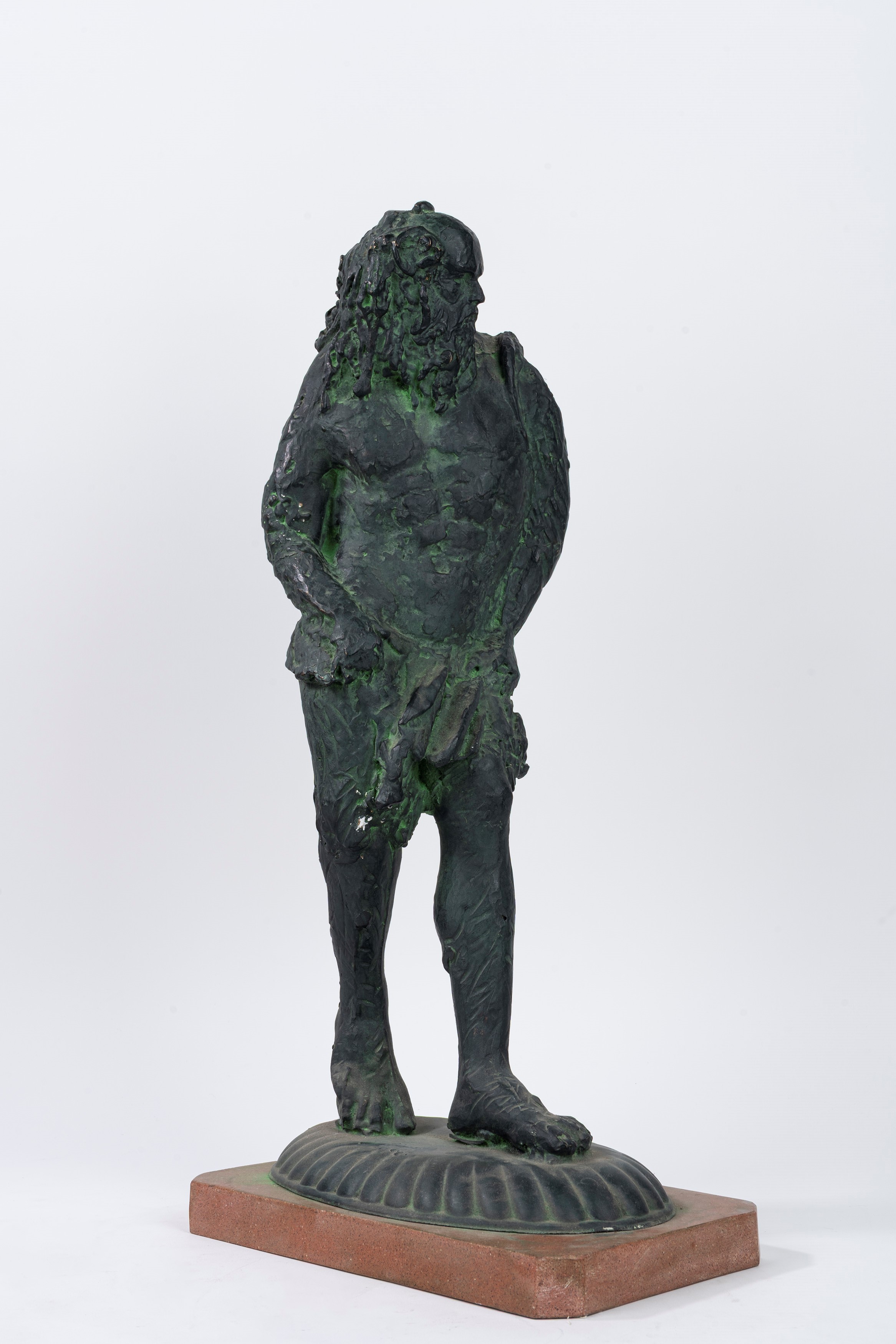 Scultura in Bronzo Raffigurante Figura Maschile, Secolo XX