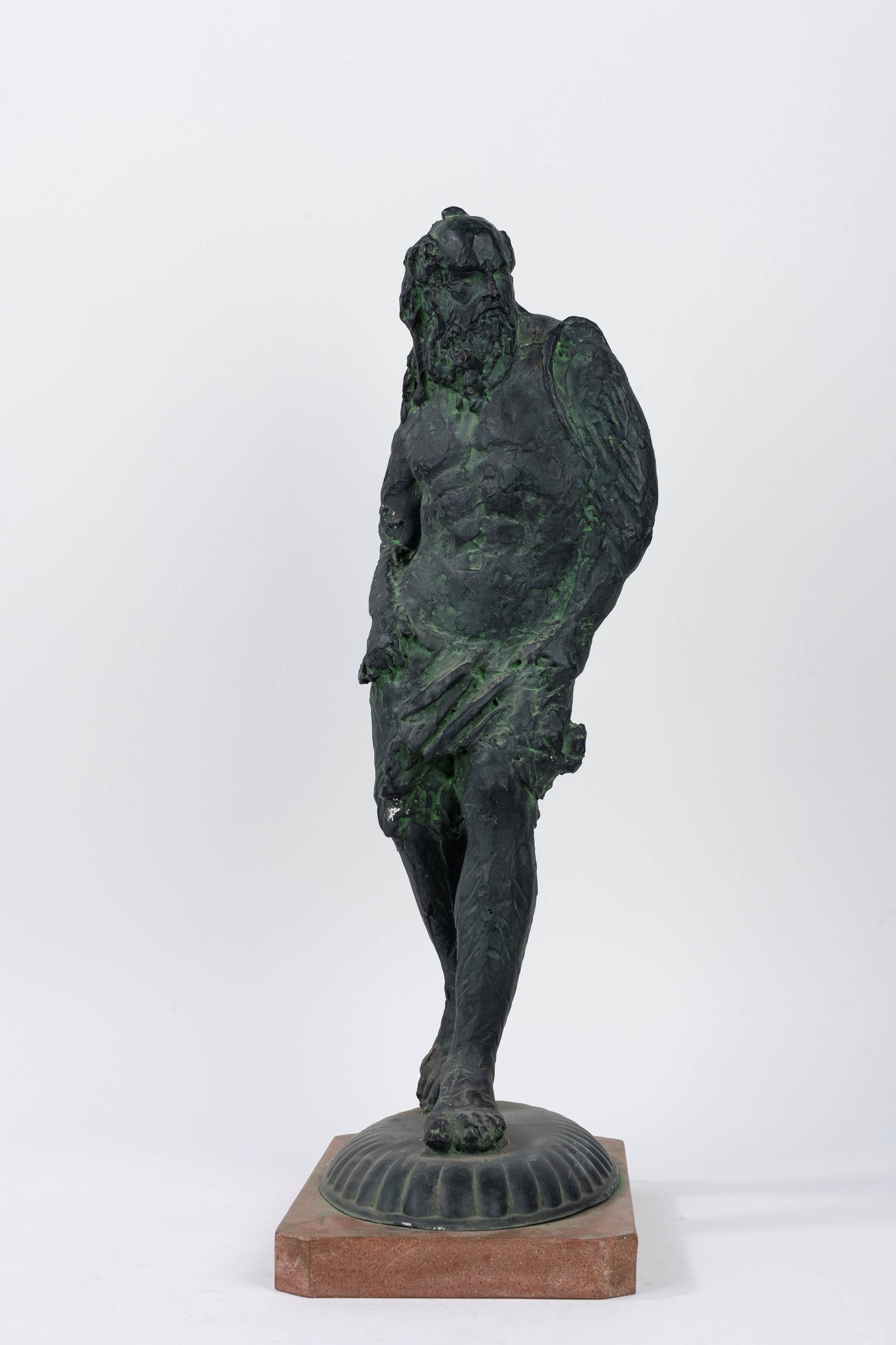Scultura in Bronzo Raffigurante Figura Maschile, Secolo XX