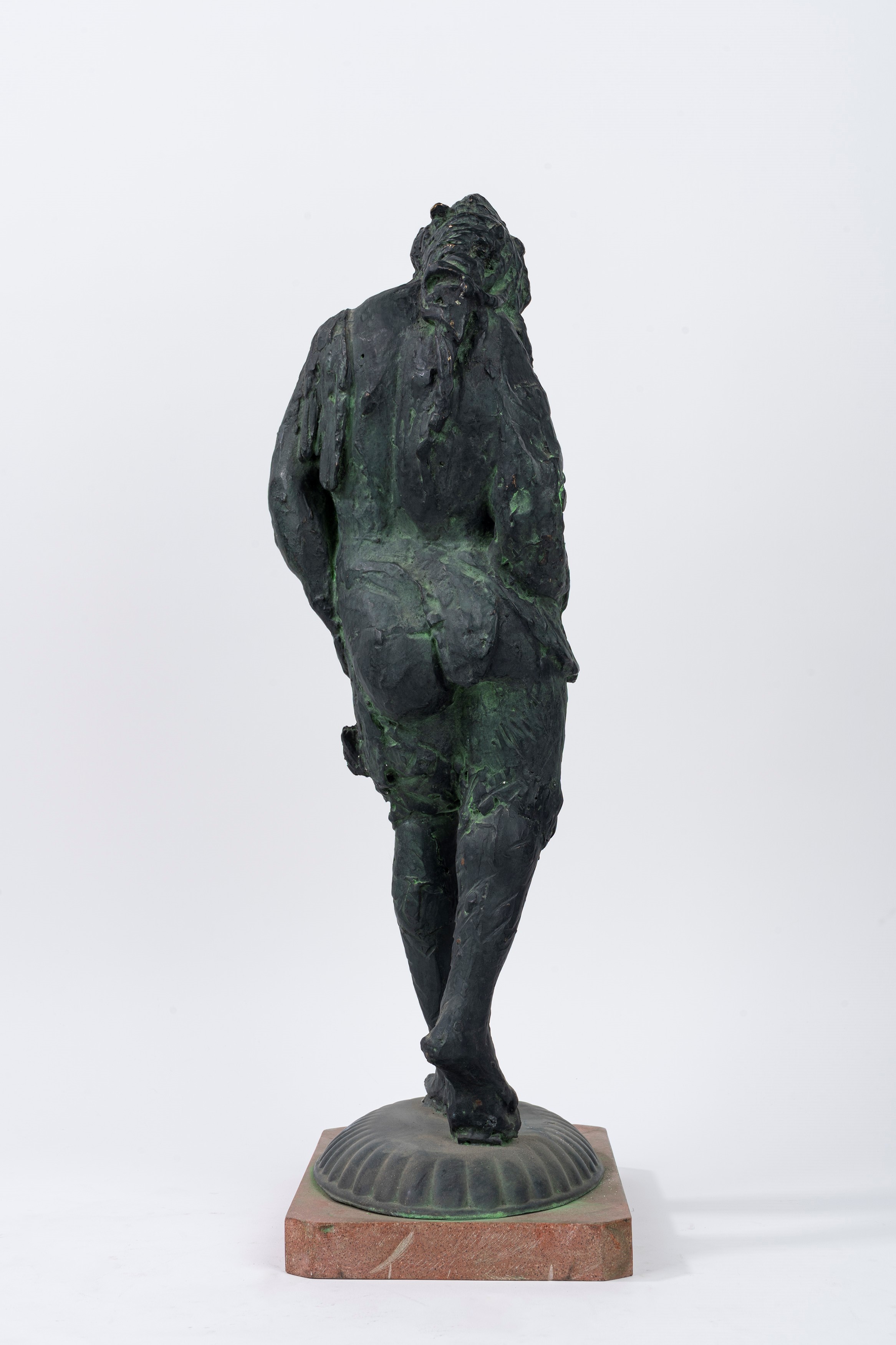 Scultura in Bronzo Raffigurante Figura Maschile, Secolo XX
