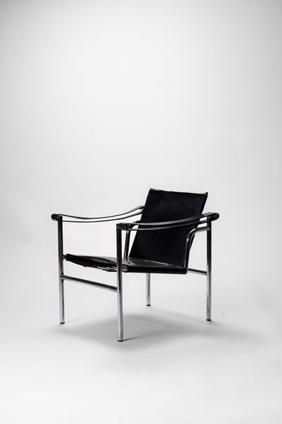 Poltroncina Modello Lc1 Fauteuil Dossier Basculant