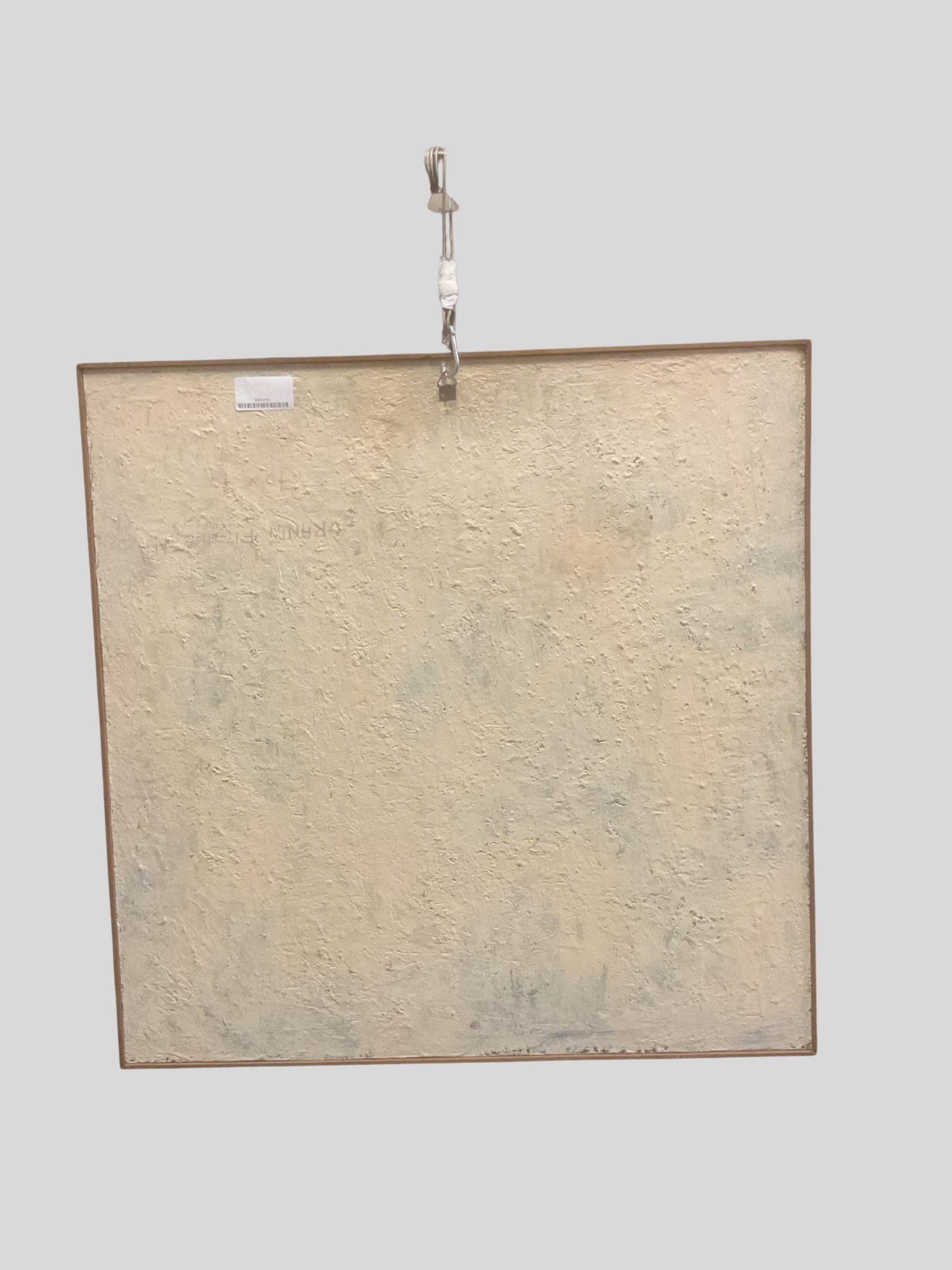 Grandi figure n. 2, strappo d’affresco, 1971