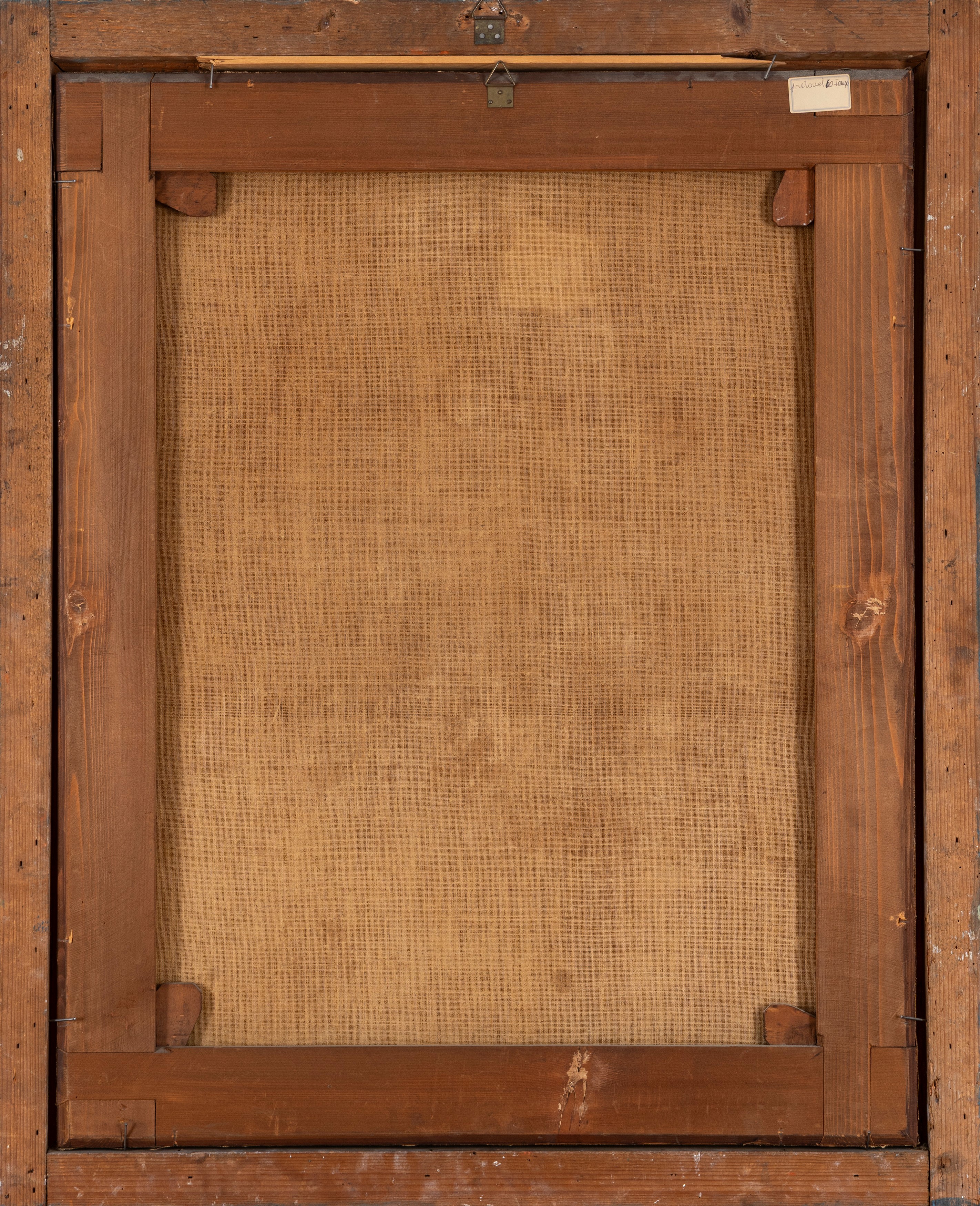 Scuola Italiana, Secolo XVIII - Ritratto di gentiluomo con parrucca e lettera in mano, olio su te...