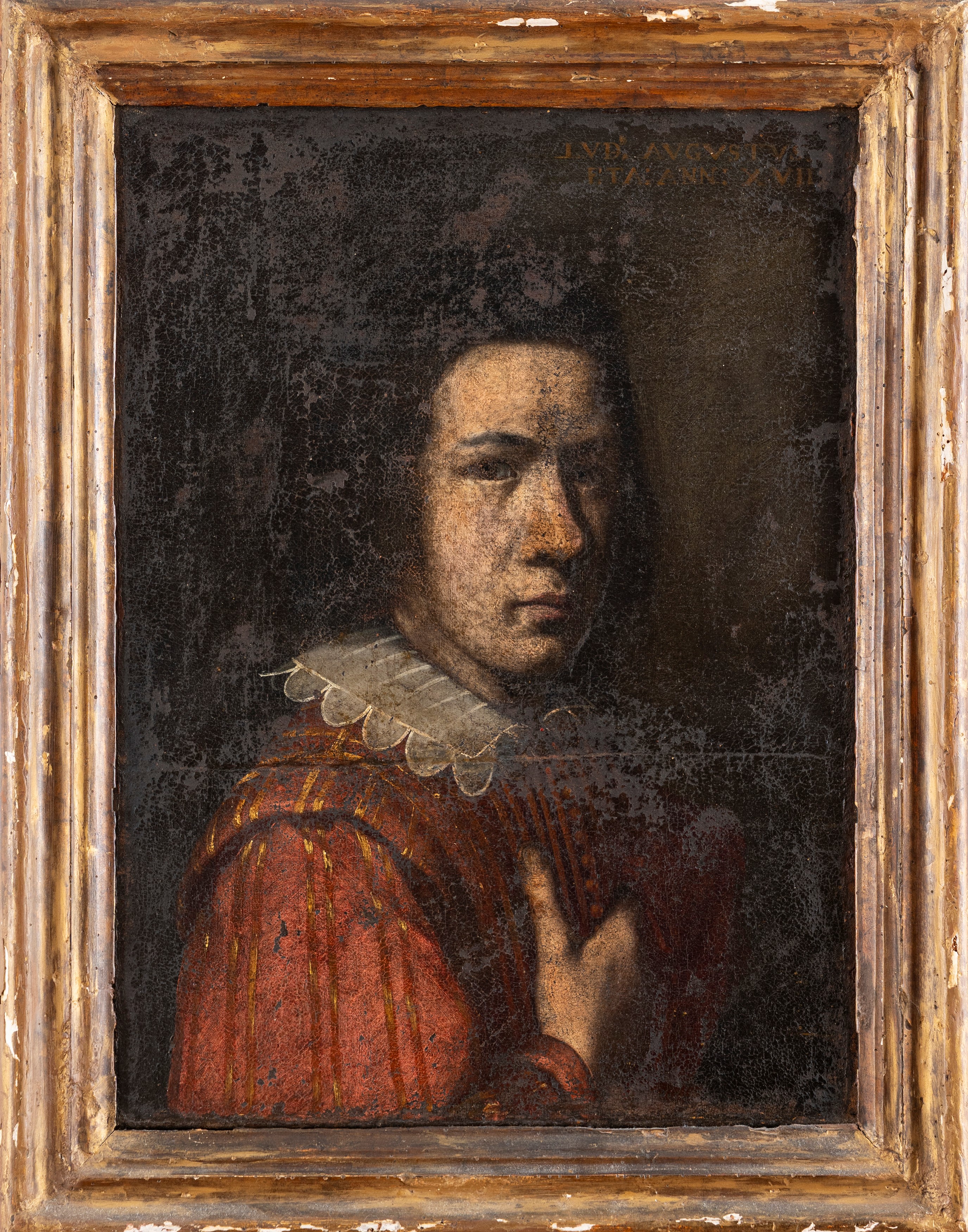 Scuola Dell'italia Settentrionale, Secolo XVII - Autore anonimo, Ritratto di giovane gentiluomo a...