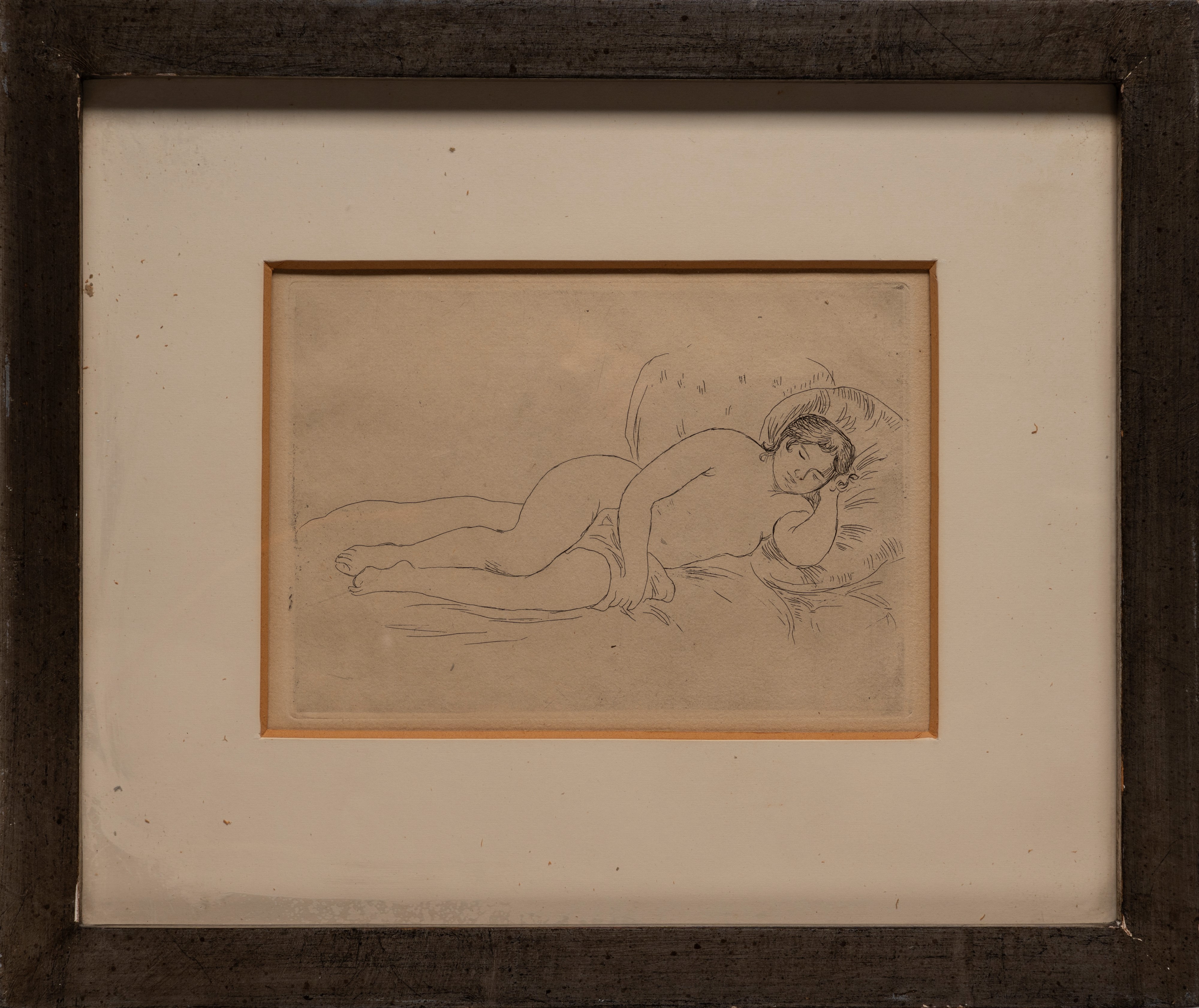 Pierre-auguste Renoir - Nue Couchée