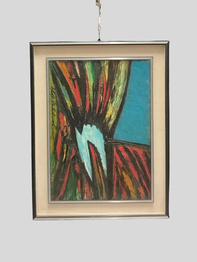 Composizione estate, olio su tela (1970)