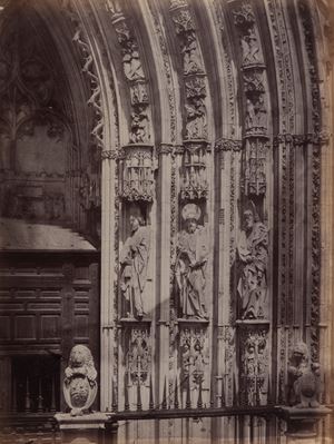 Toledo, La Cathedrale (1226 - 1492), Puerta de los Leones (1466)