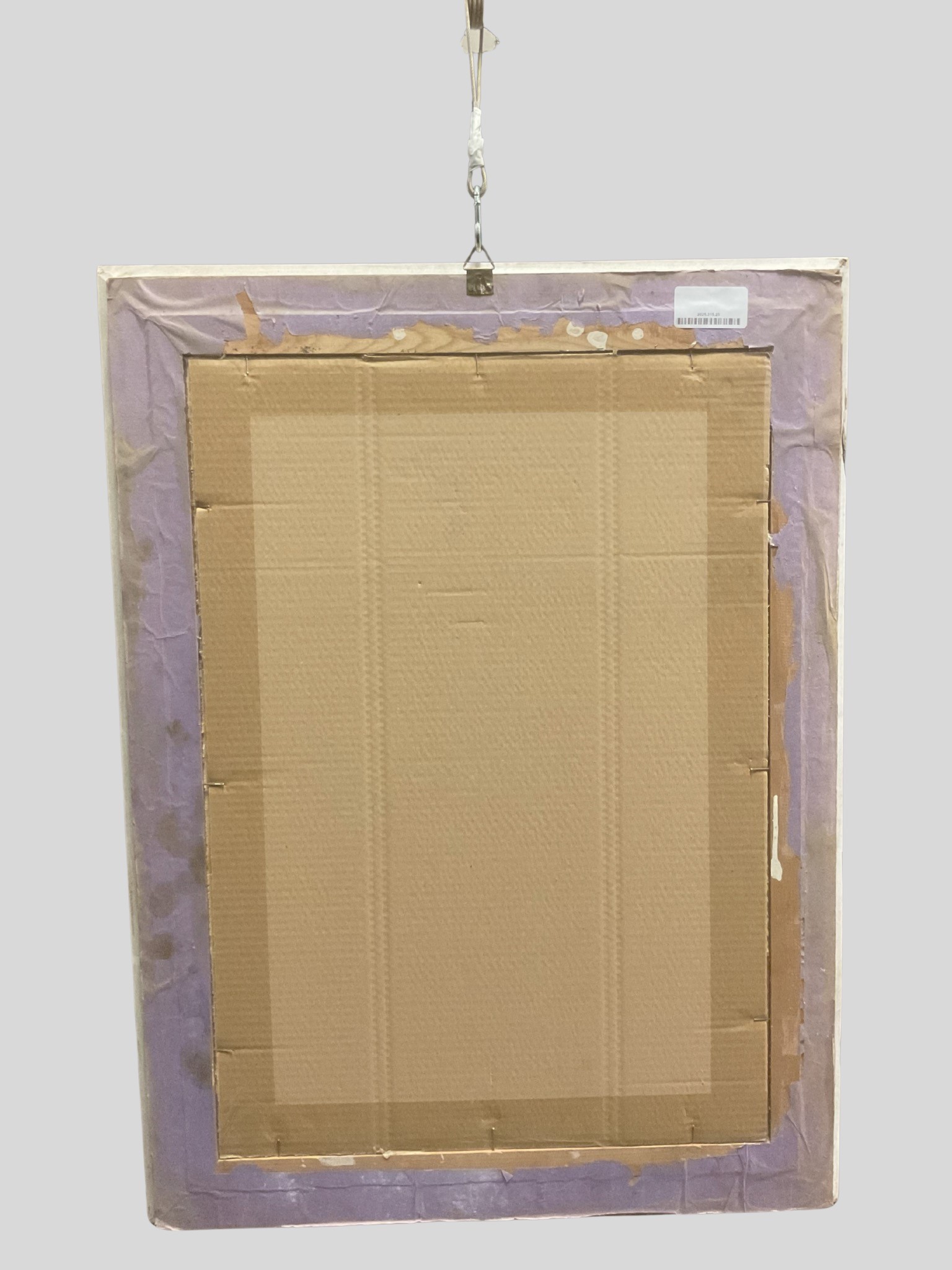 Nudo femminile, dipinto ad olio (1989)