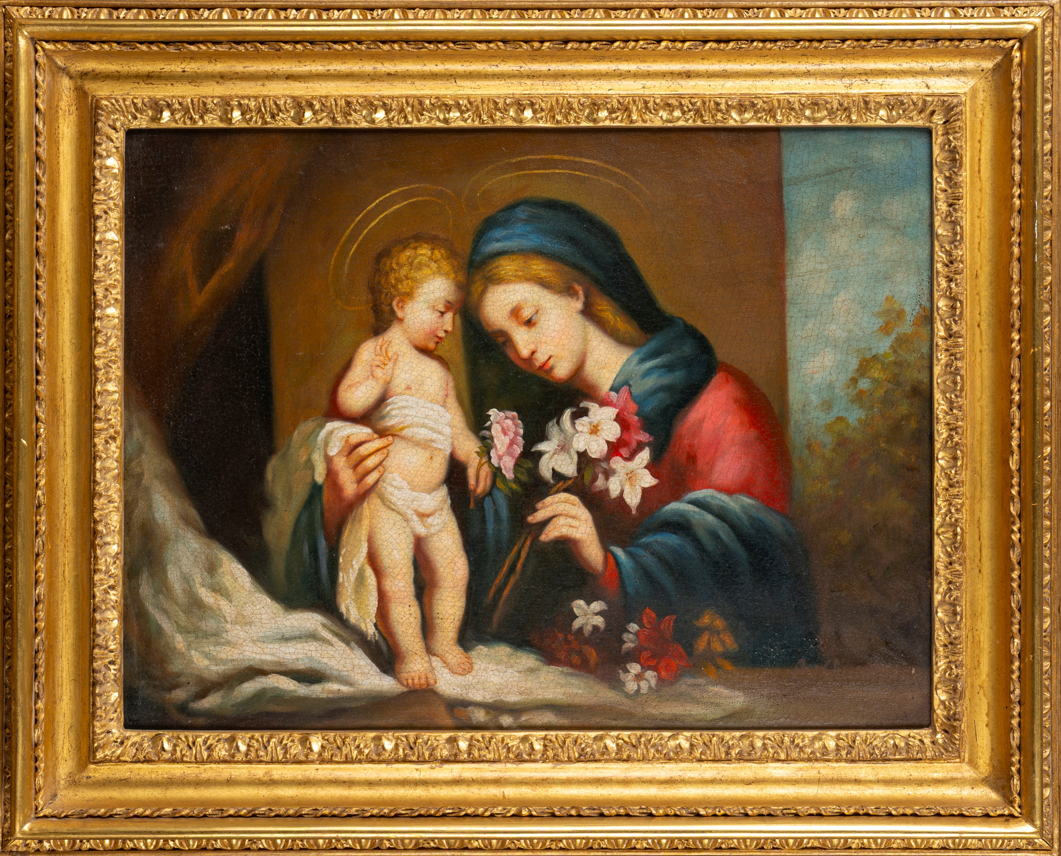 Maniera di Sassoferrato - Madonna con Bambino
