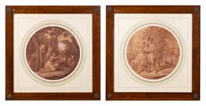 Two prints with neoclassical subjects