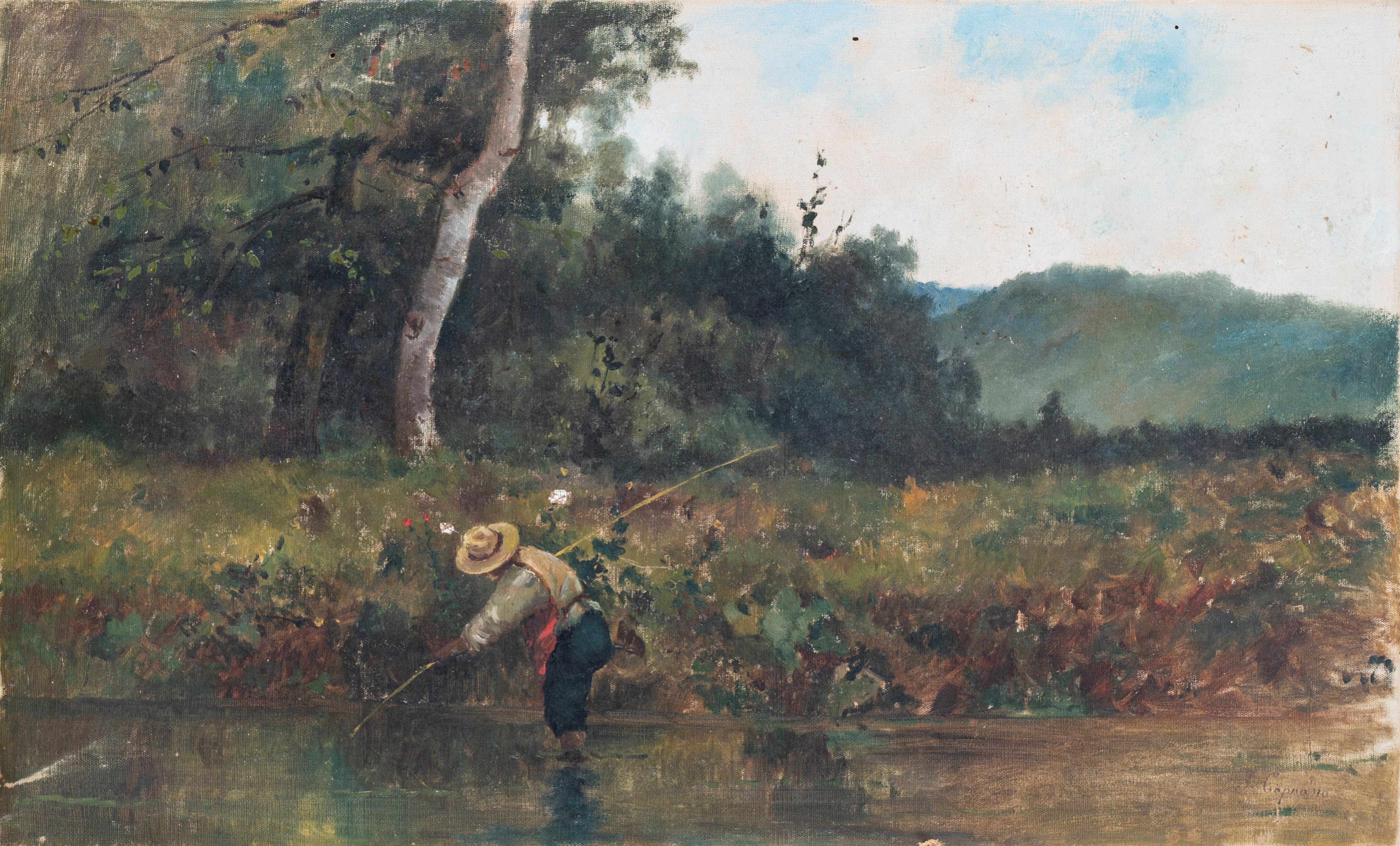 Francesco Capuano - Paesaggi con Contadini