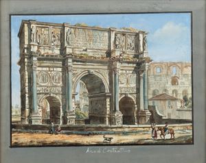 Rome, the Arch of Constantine