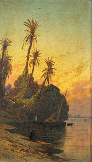 Tramonto sul Nilo