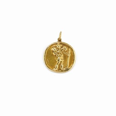 Masenza, Pendente in oro giallo 18K