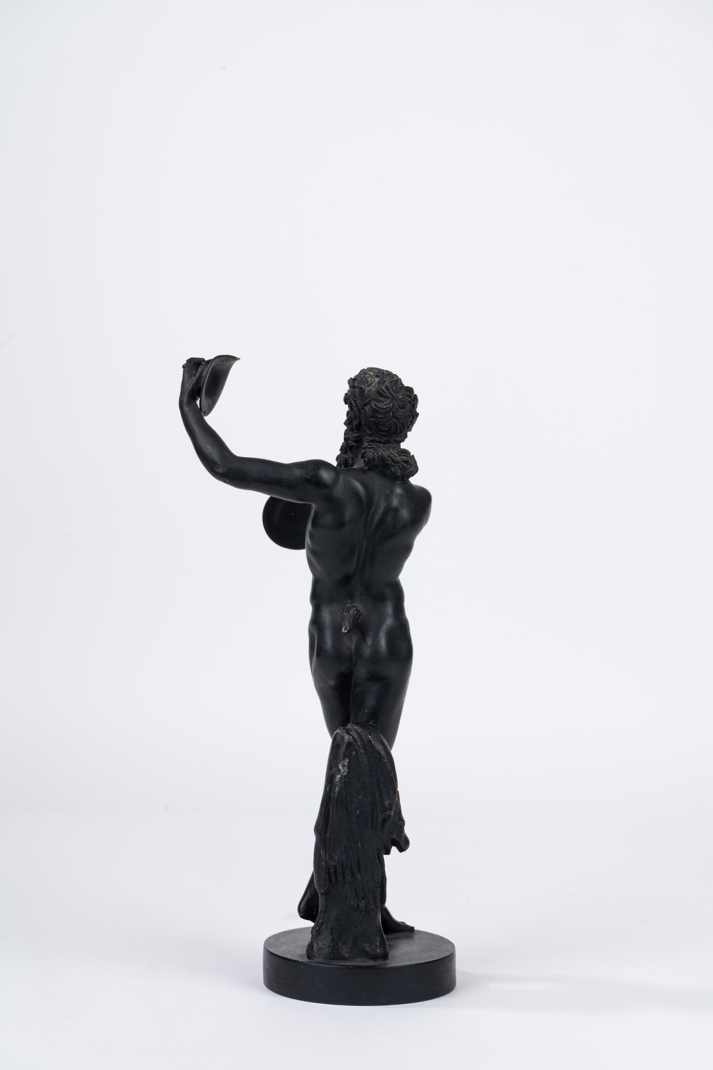 Scultura in Bronzo Raffigurante Satiro Danzante