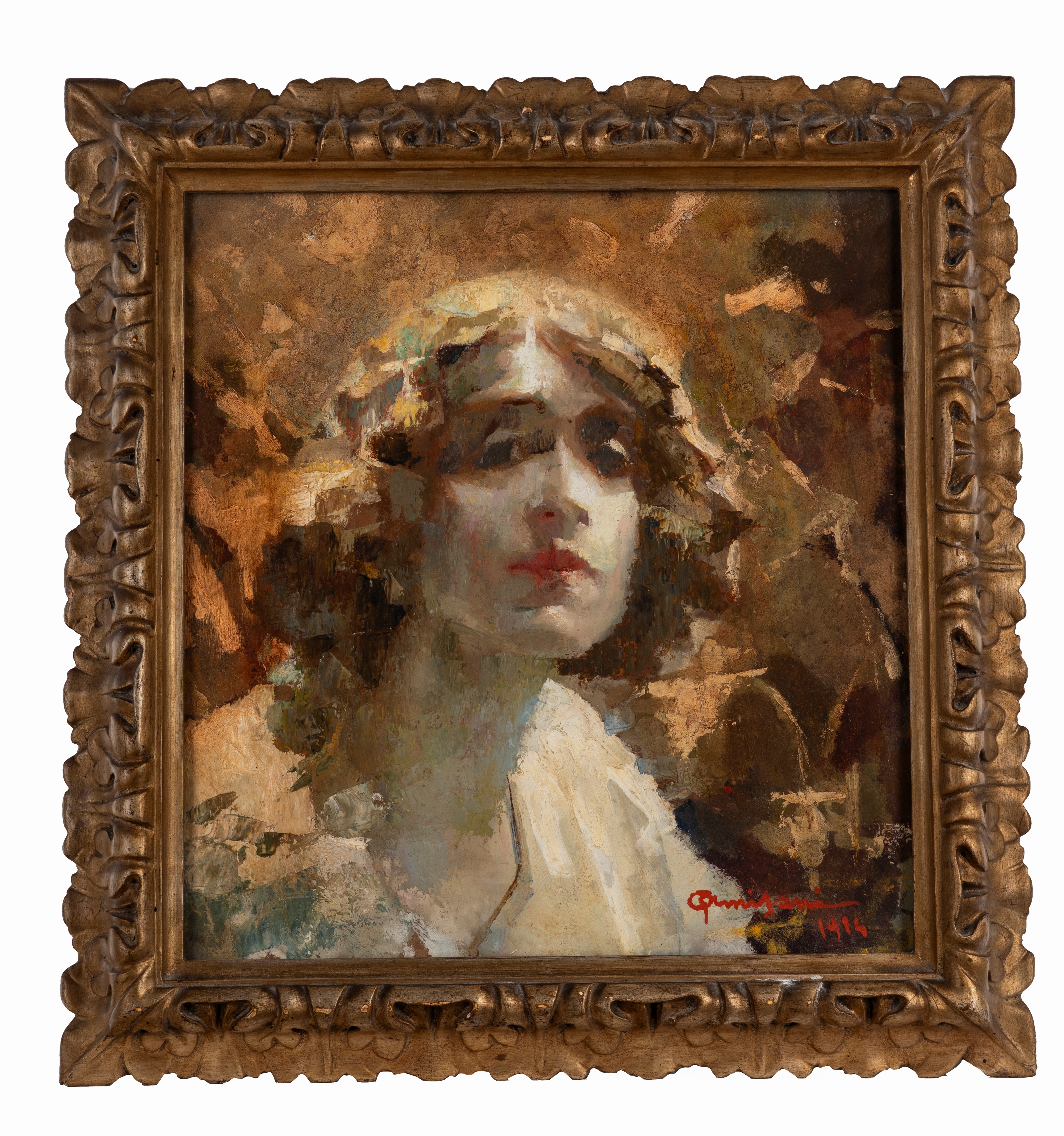 Giuseppe Amisani - Ritratto Femminile