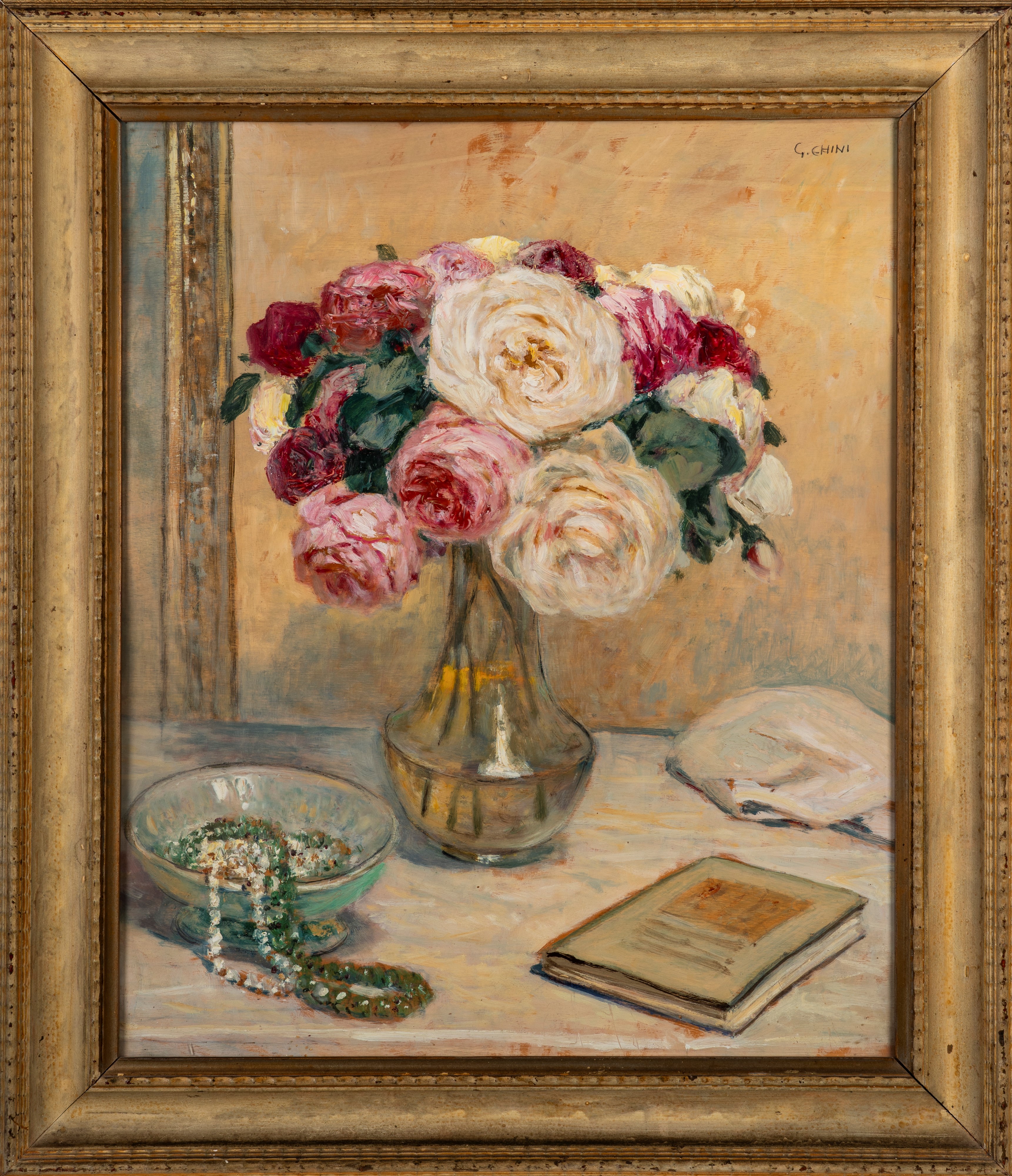 Galileo Chini - Rose e Ninnoli