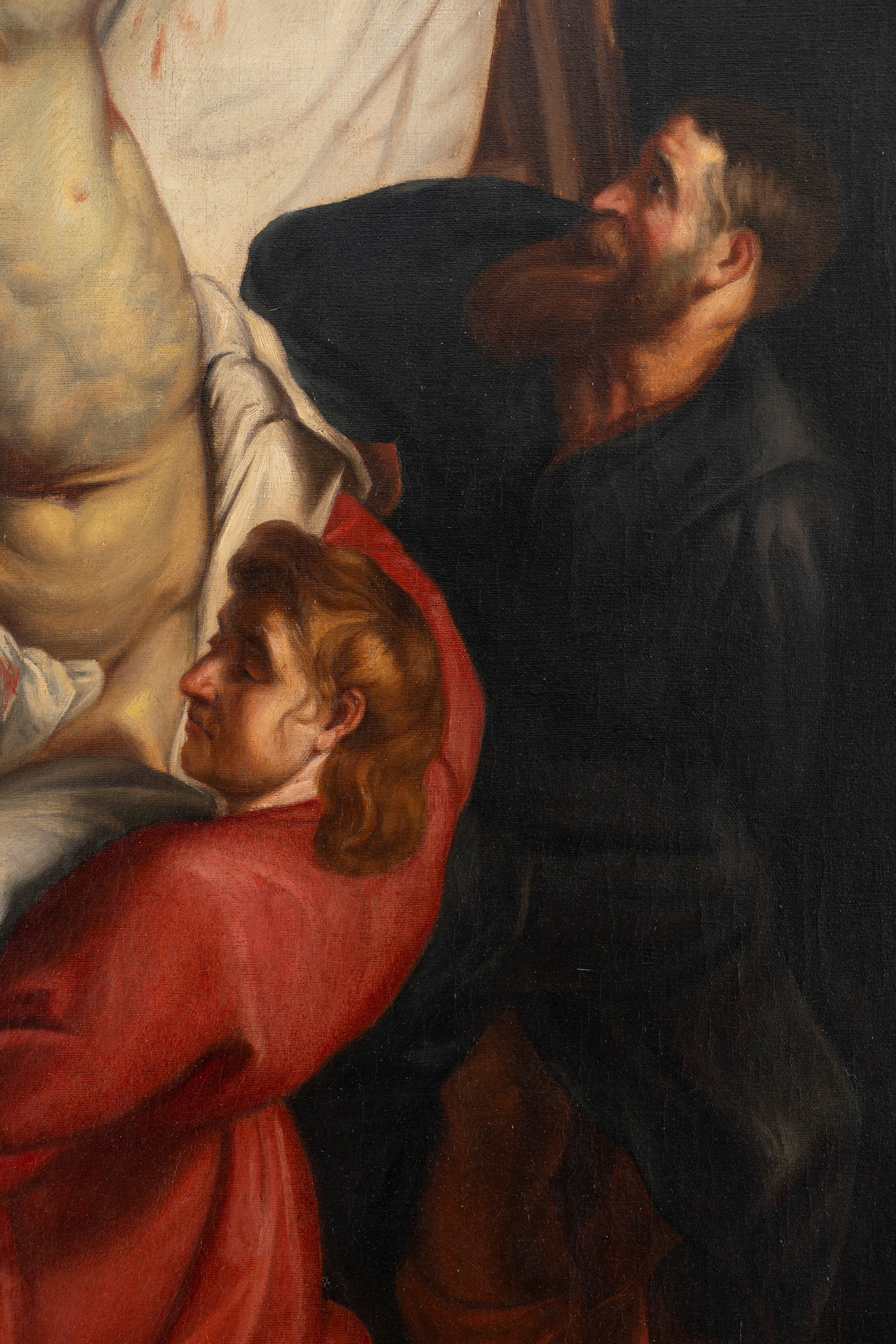 J. H. Mols (scuola Olandese XIX-XX Secolo) - Deposizione dalla Croce