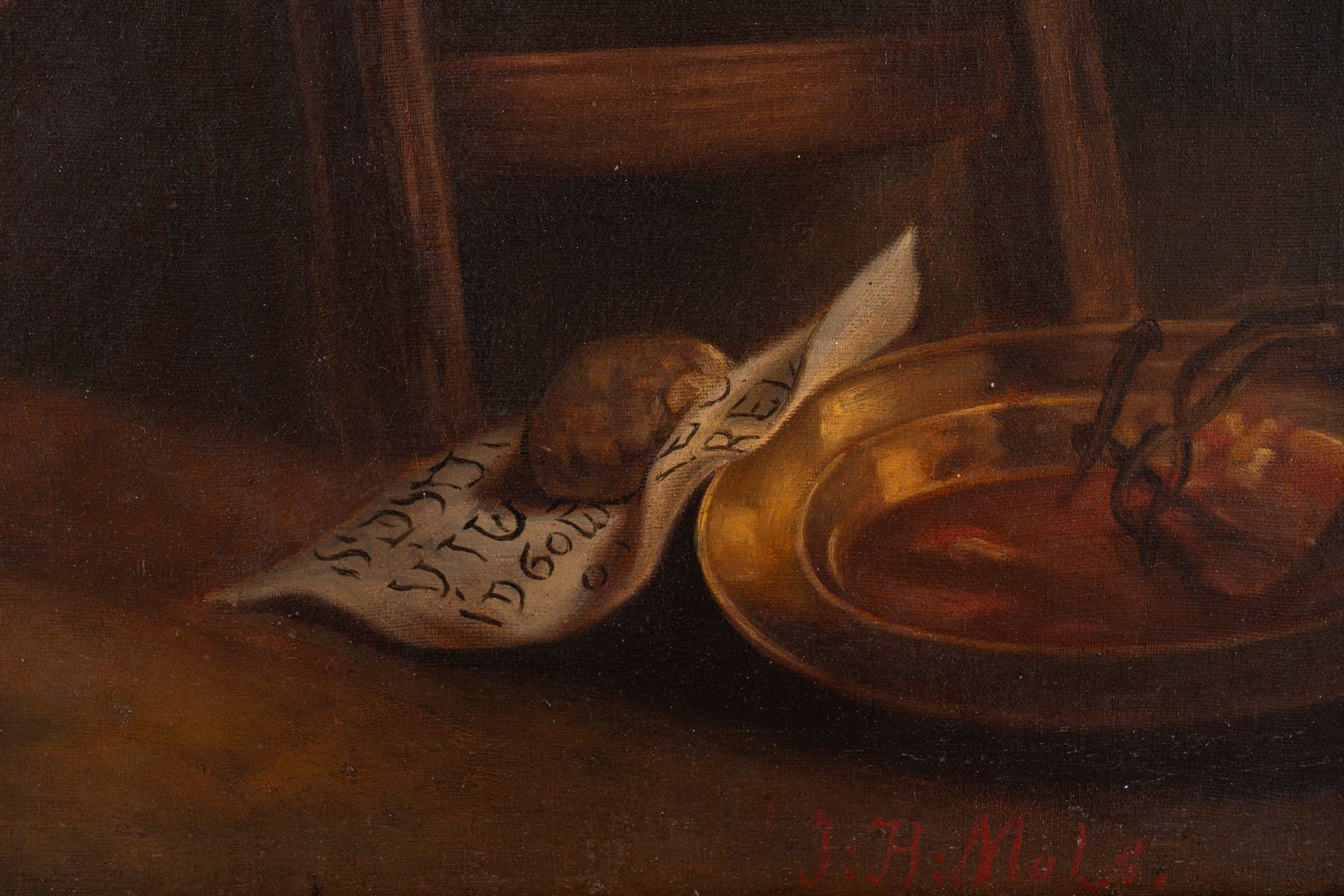 J. H. Mols (scuola Olandese XIX-XX Secolo) - Deposizione dalla Croce