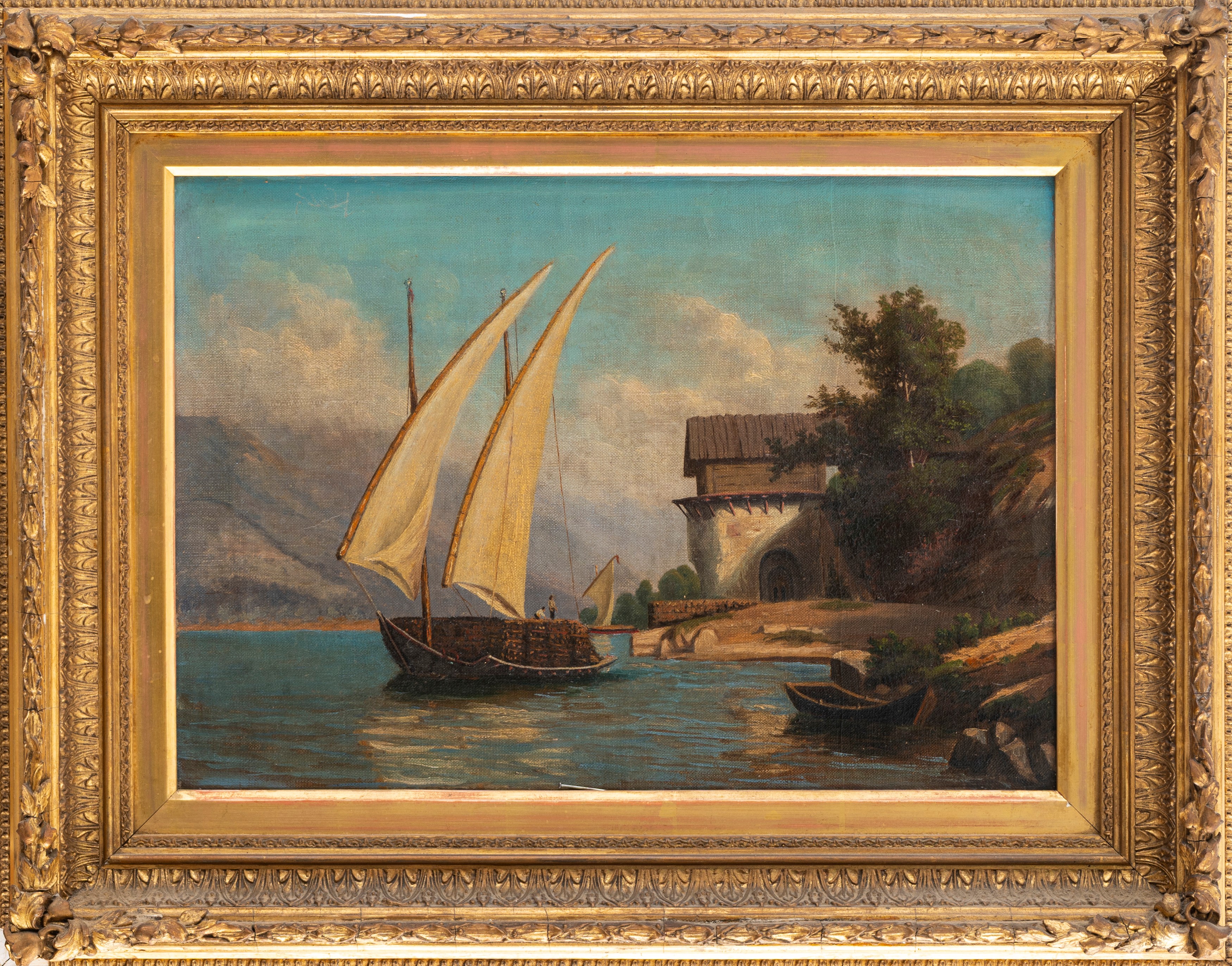 Scuola Europea, Inizi del XX Secolo - Vela sul Lago