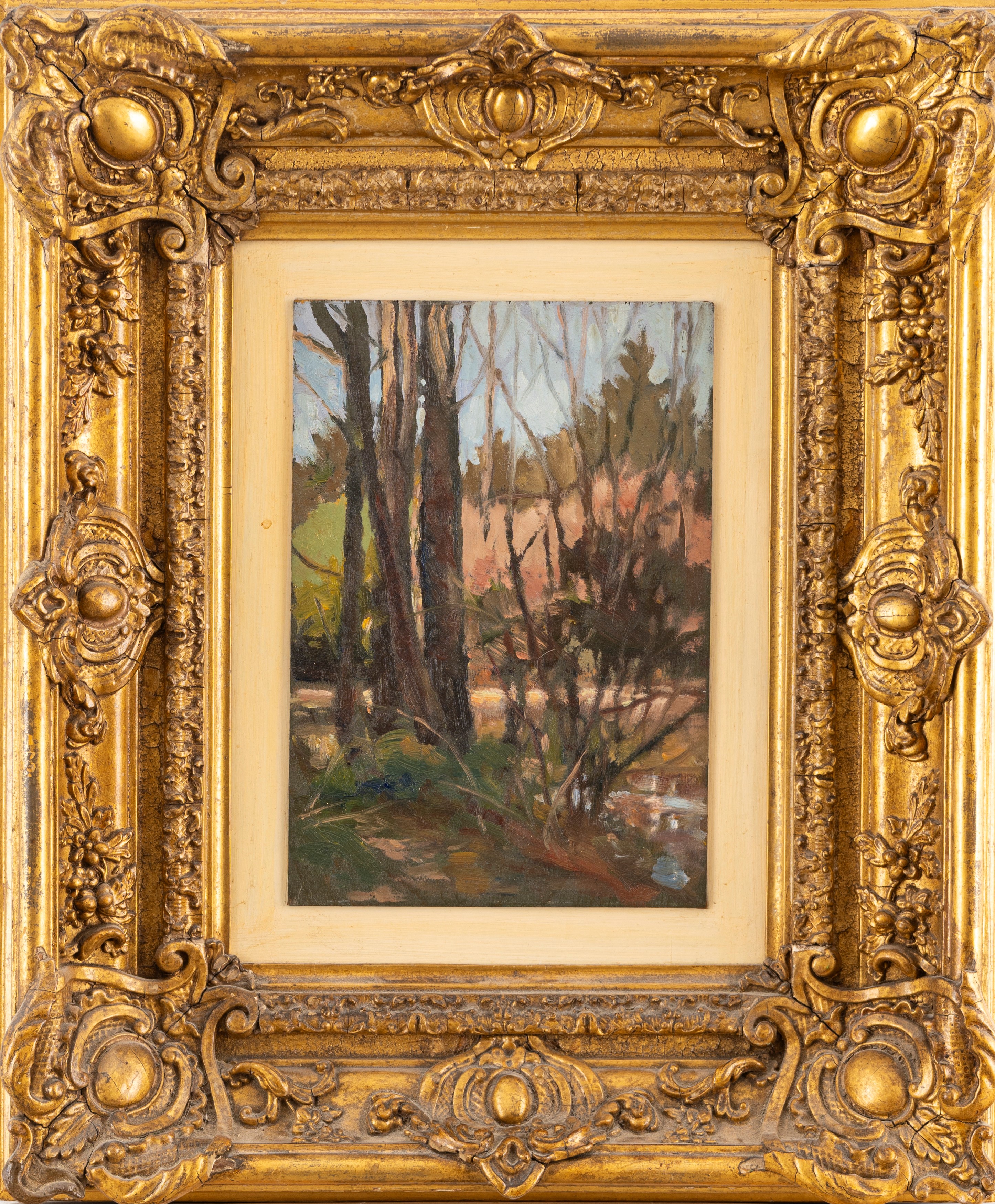 Scuola Italiana, Fine XIX - Inizi XX Secolo - Tra gli Alberi