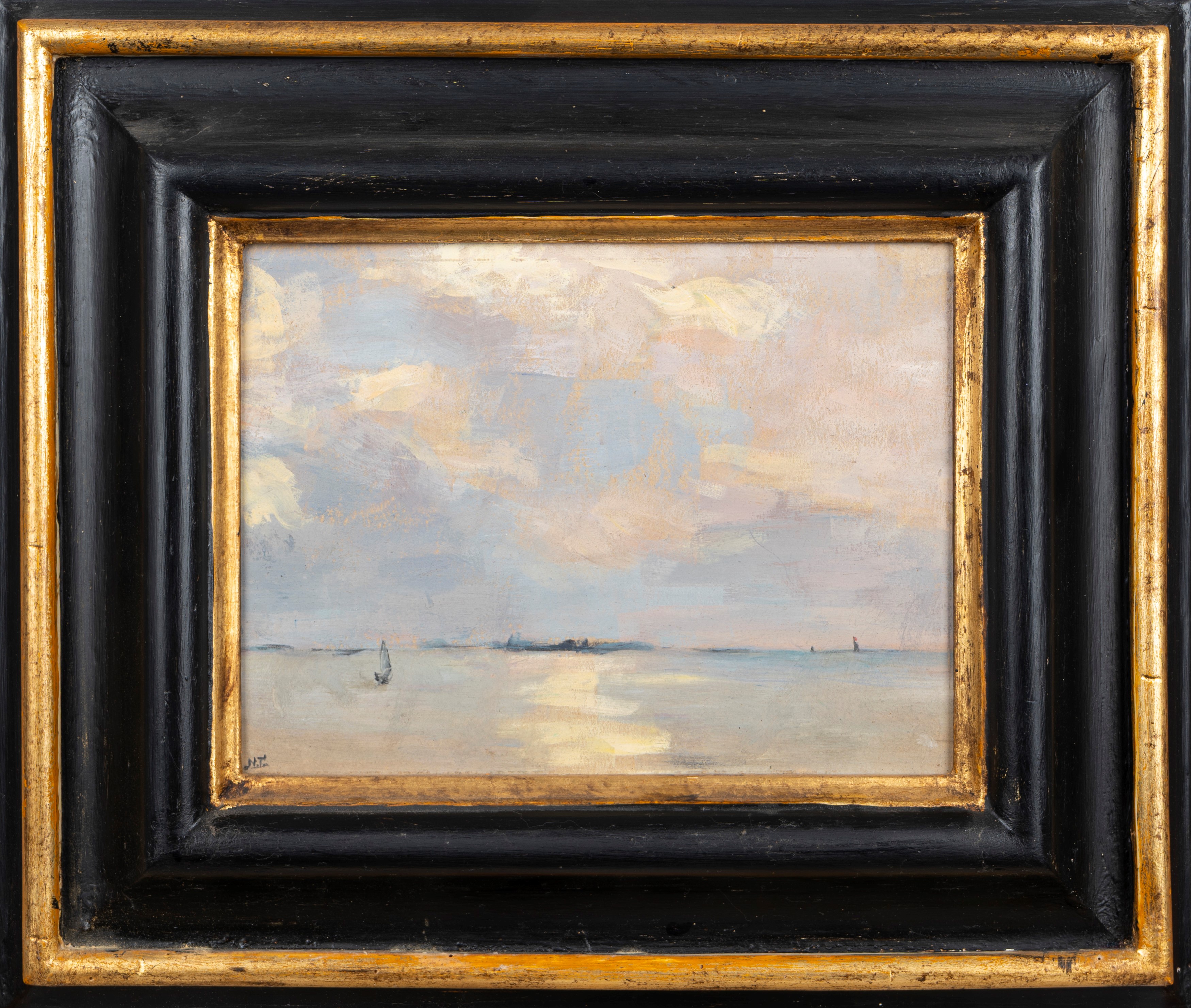 Scuola Italiana, Fine XIX - Inizi XX Secolo - Veduta della Laguna di Venezia
