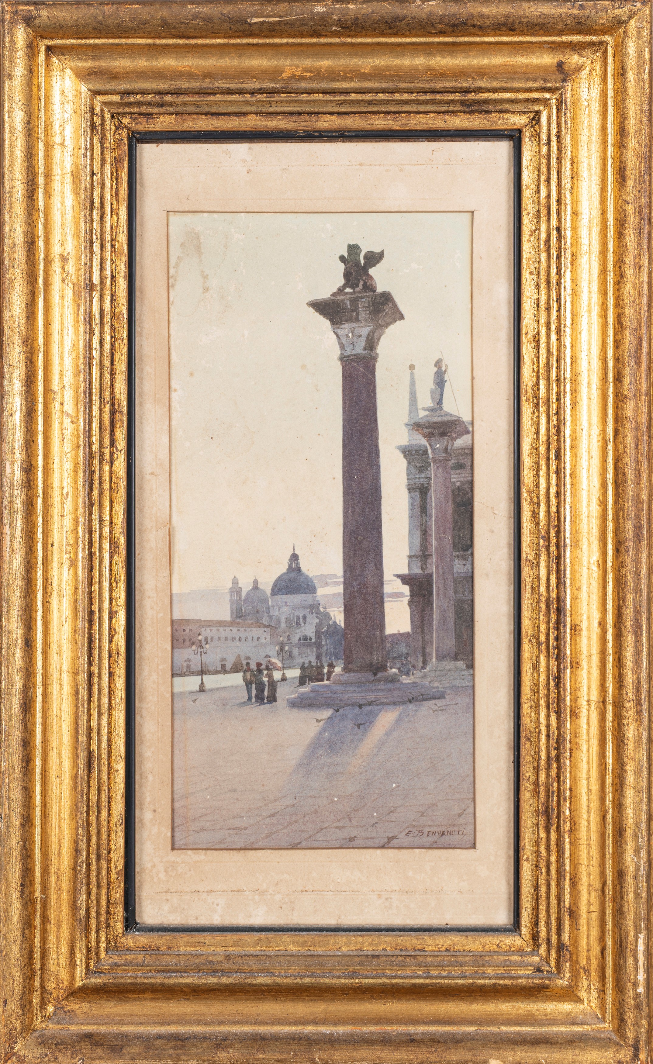 Eugenio Benvenuti - Venezia, la Colonna di San Marco