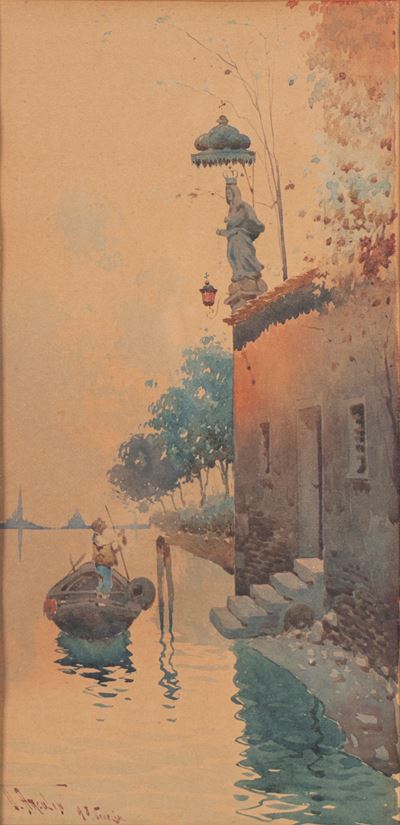 Scorcio di Venezia con la Laguna