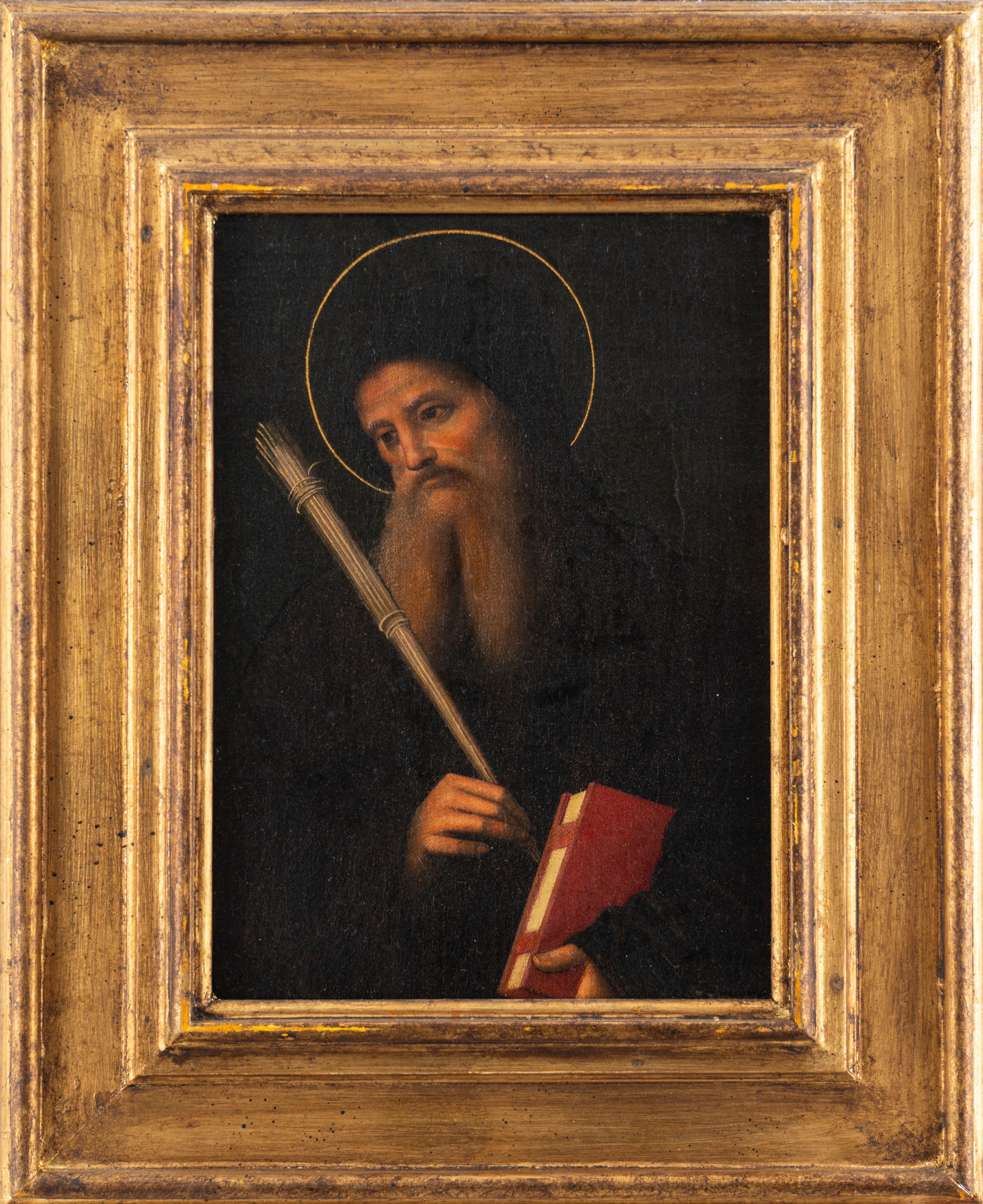 Imitatore di Perugino - Tre Dipinti Raffiguranti Santi