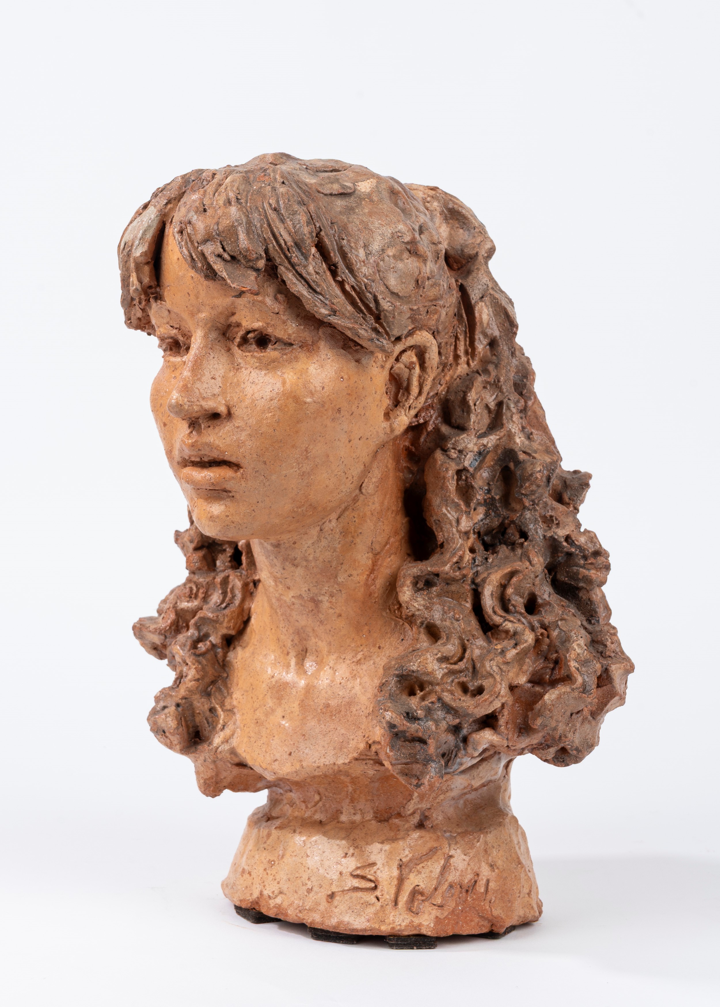 Scuola Italiana Inizi del XX Secolo - Busto di Ragazza