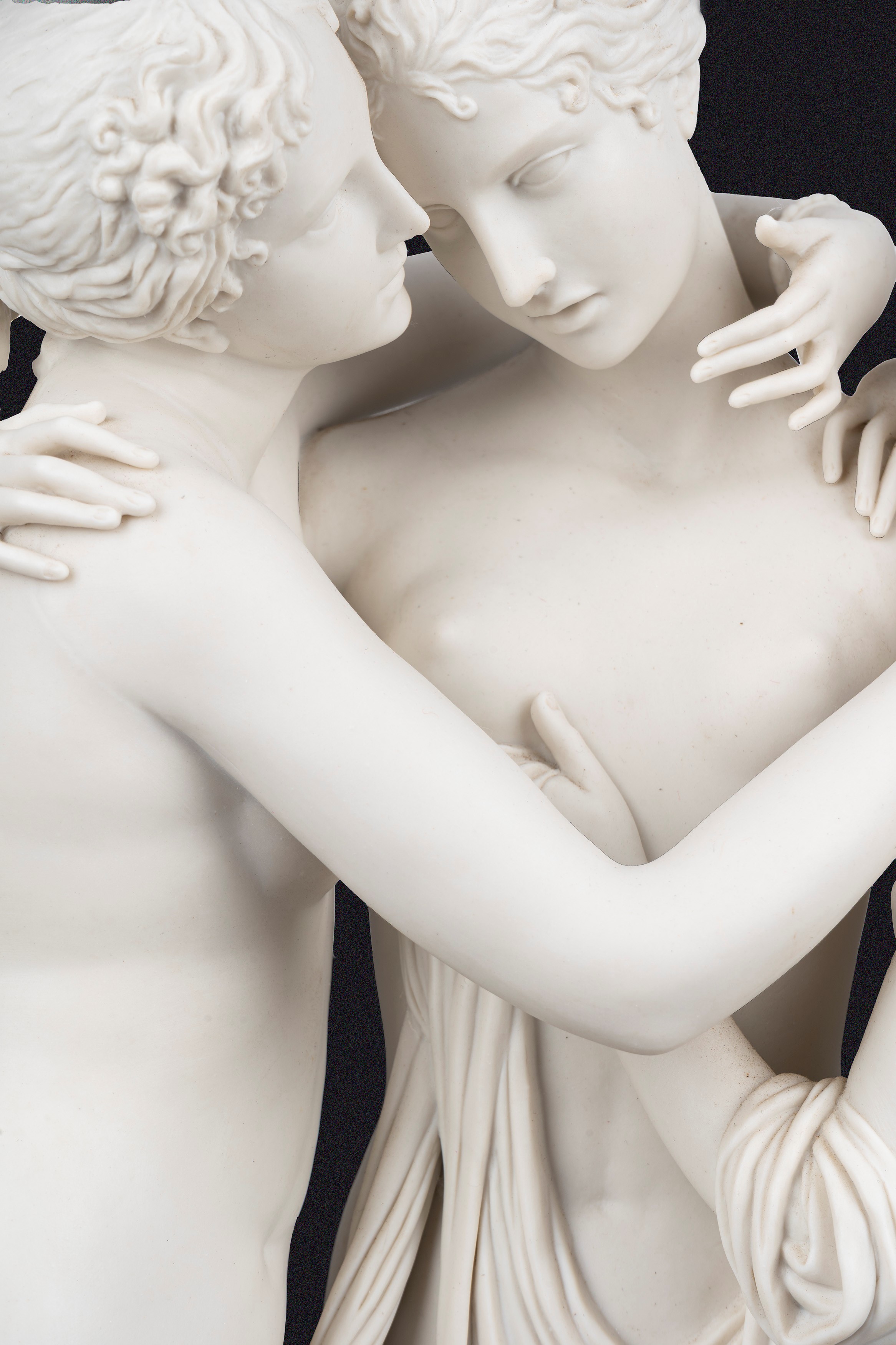 Alessandro Maggioni - Grande Gruppo Scultoreo Raffigurante le Tre Grazie, da Canova