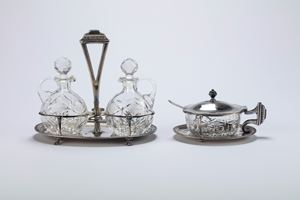 Oliera e formaggiera 