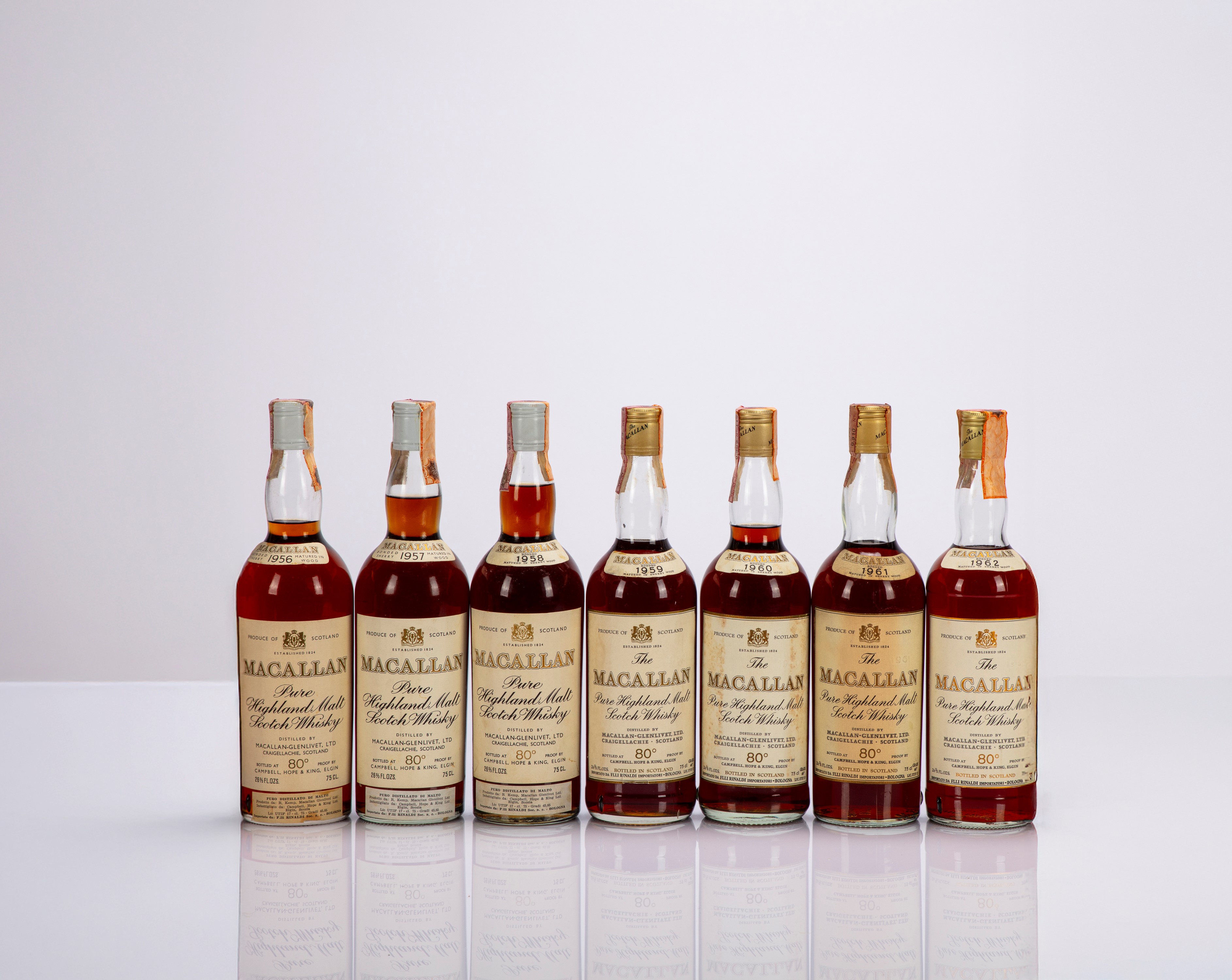Verticale The Macallan Pure Highland Whisky Malt 80° Proof